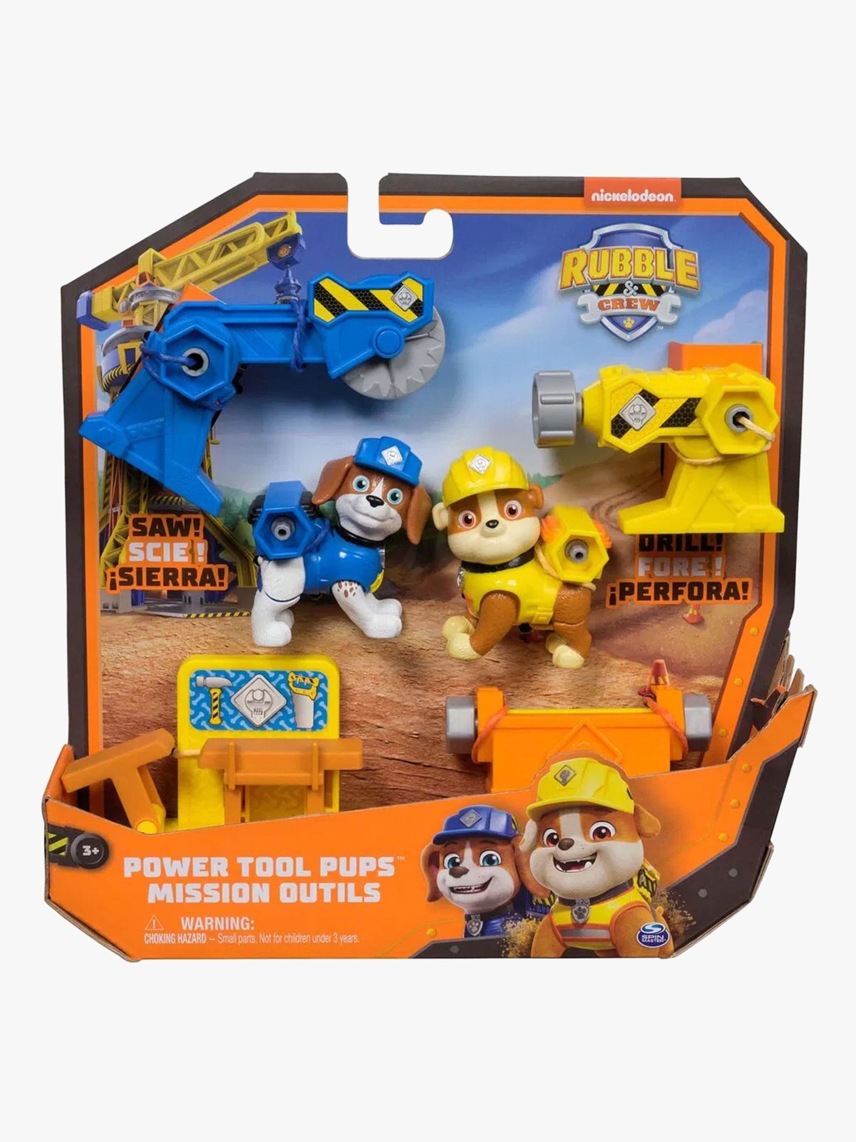 RubbleCrew Power Tool Pups Figuurit 2-pack