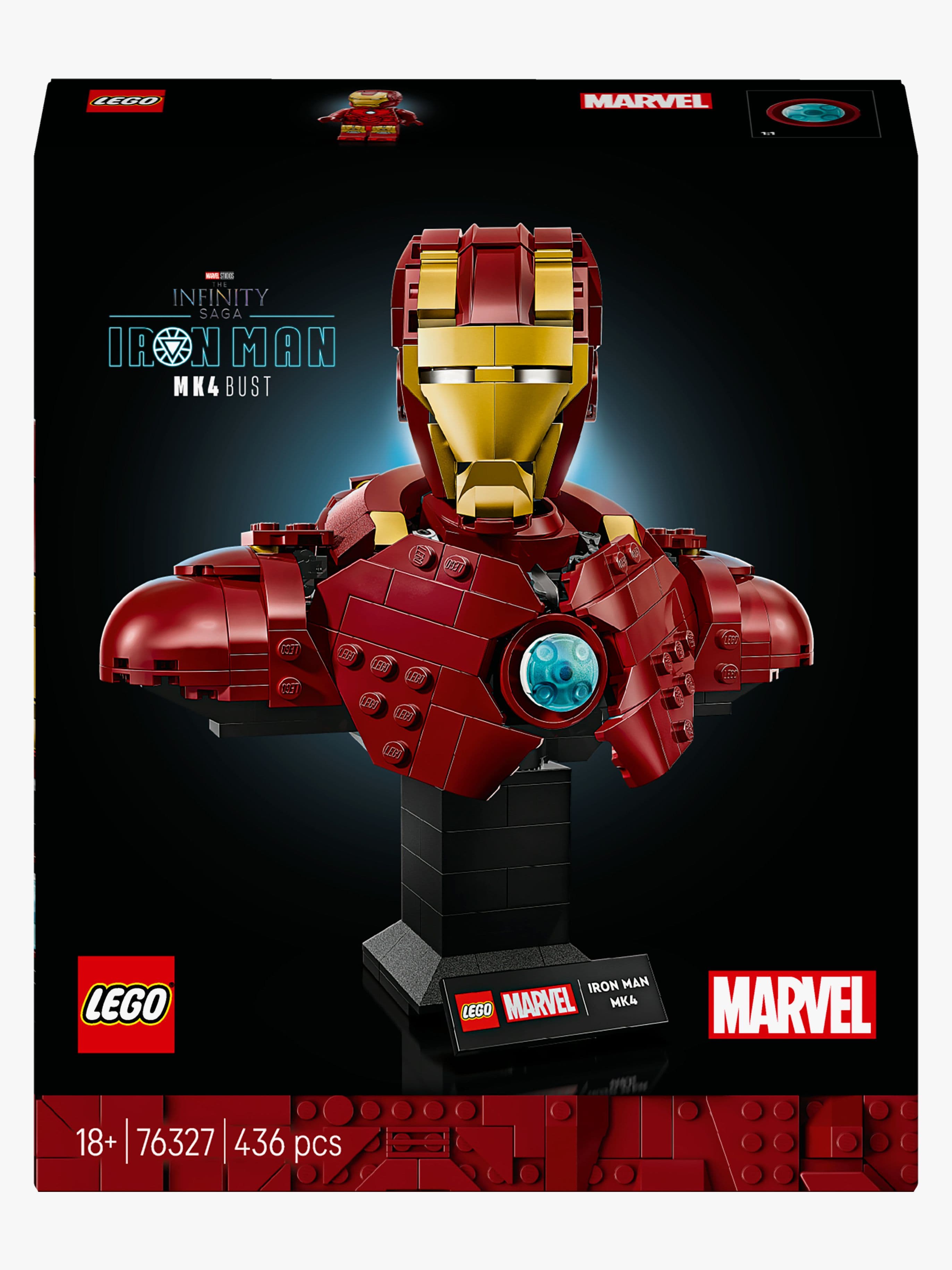LEGO Super Heroes 76327 Iron Man MK4 ‑rintakuva