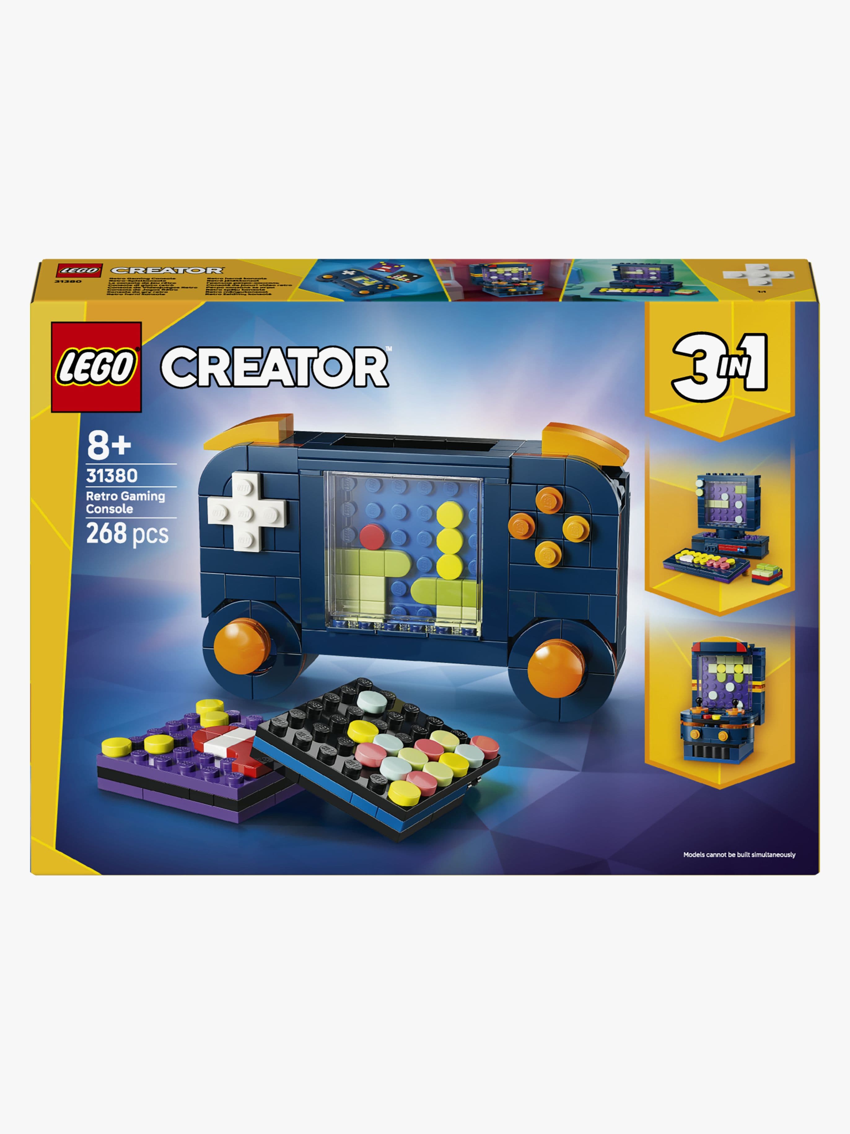 LEGO Creator 31380 Retrotyylinen pelikonsoli