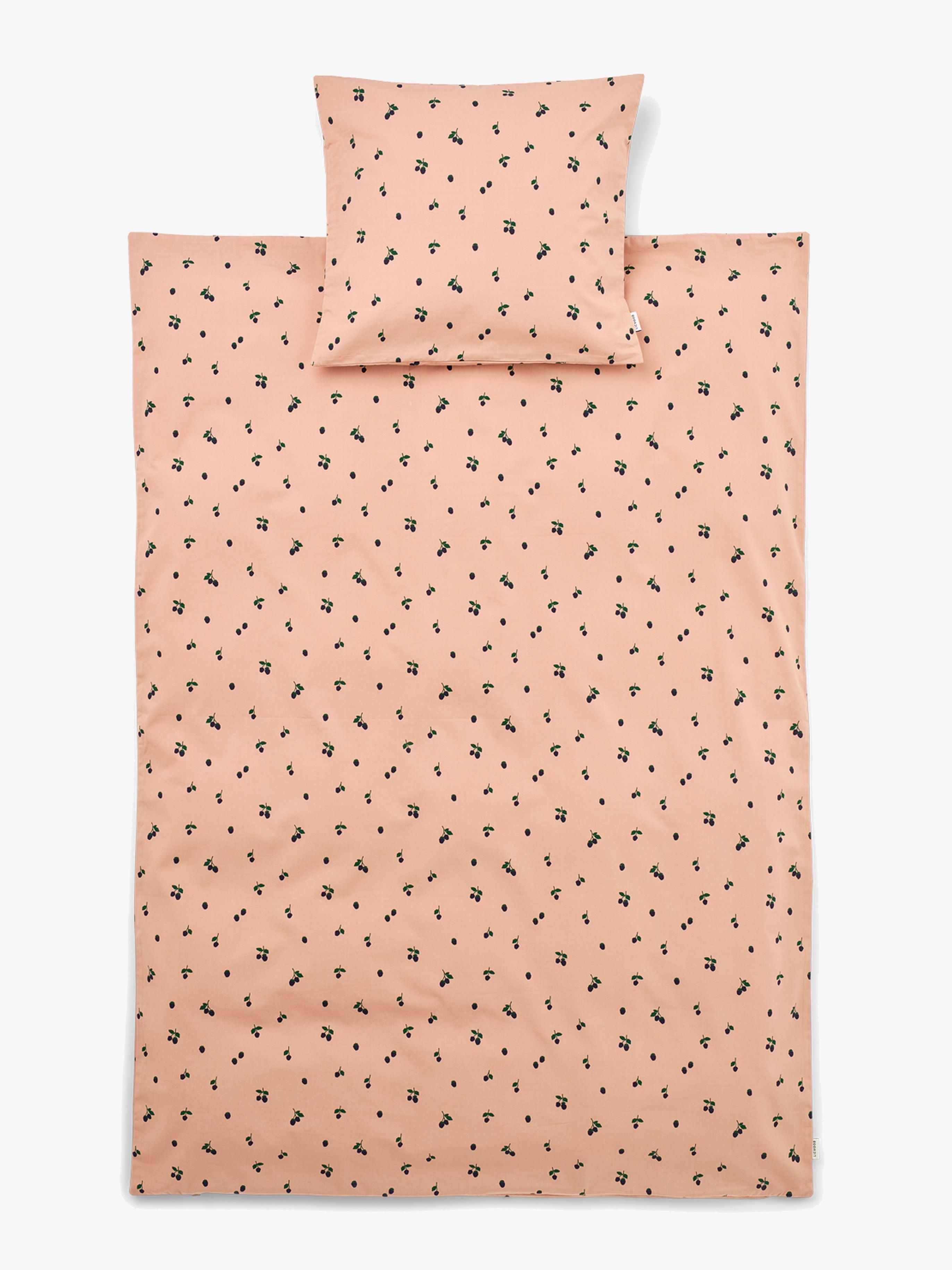 LIEWOOD Carmen Baby Pussilakanasetti 70x100, Berry/Pale Tuscany
