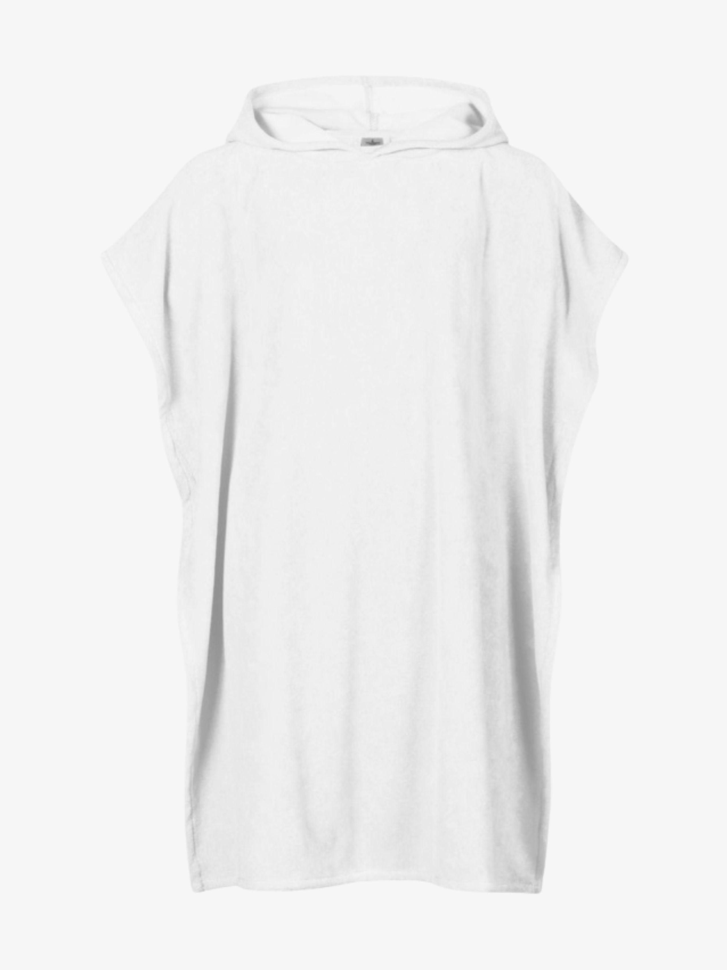 Saltabad Apelviken Kylpyponcho, White, 2-4 vuotta