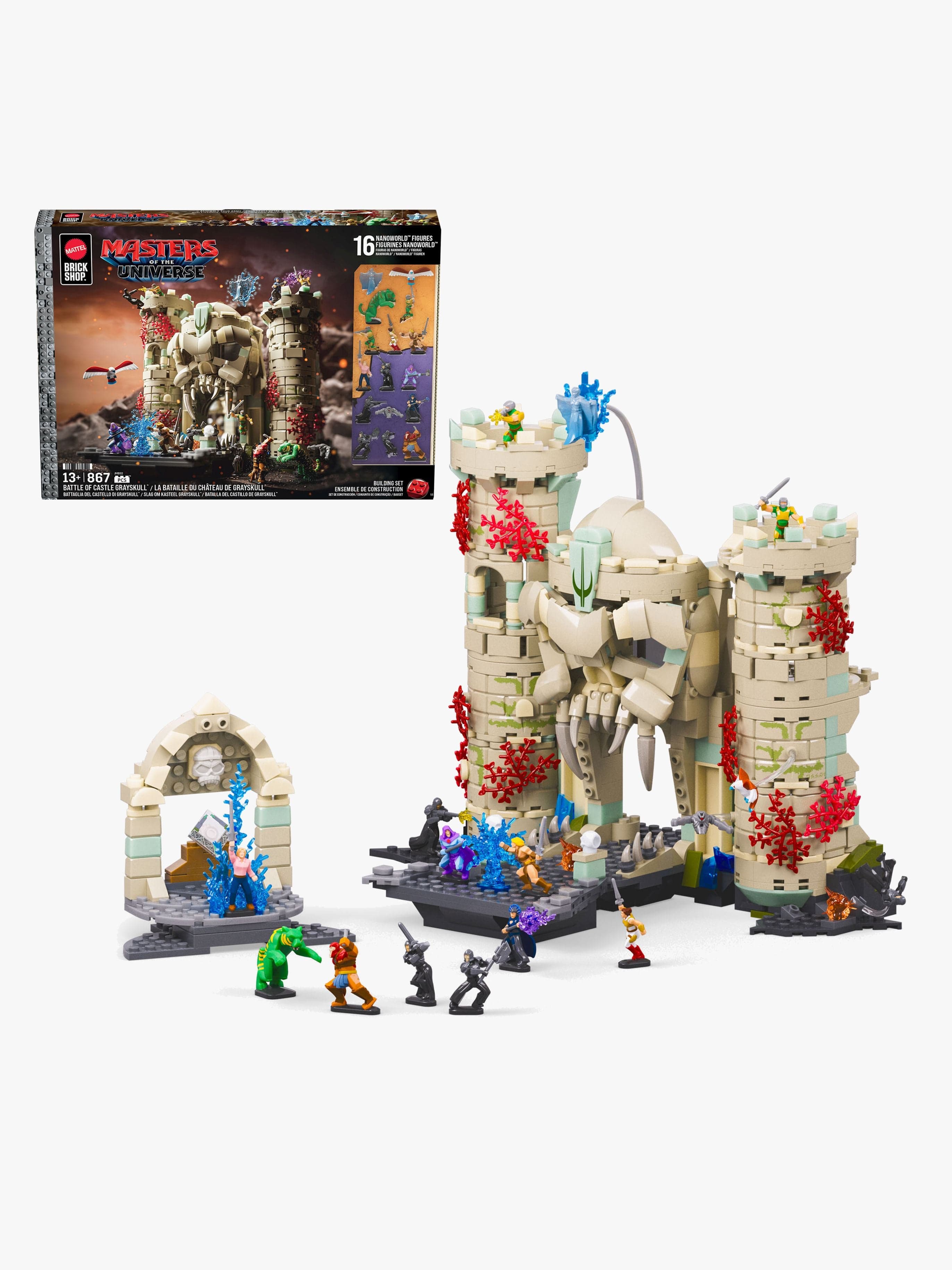 Mattel Brick Shop Masters Of The Universe Rakennussarja Gorilla