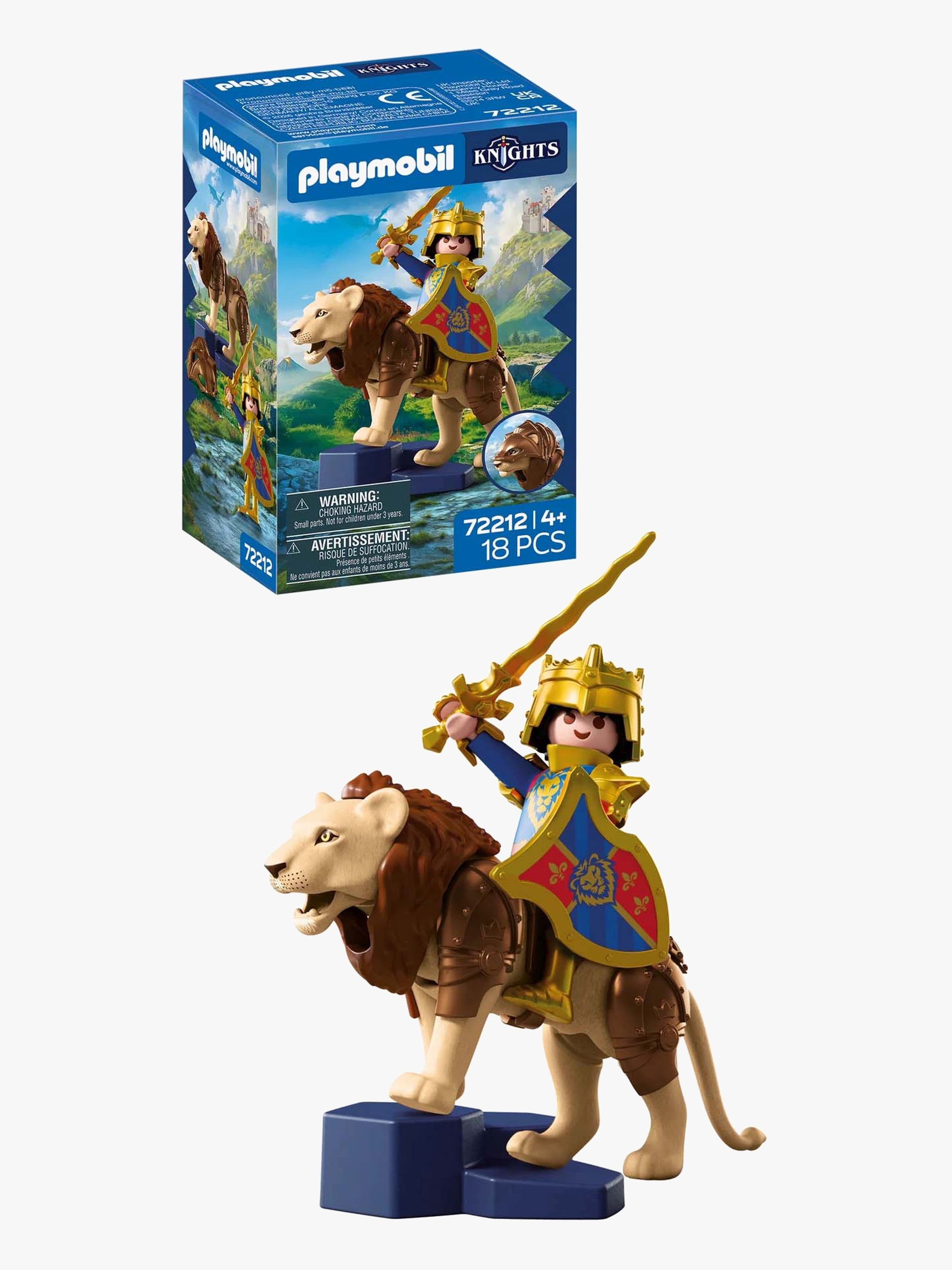Playmobil Knights 72212 Leijona Ja Kultainen Ritari