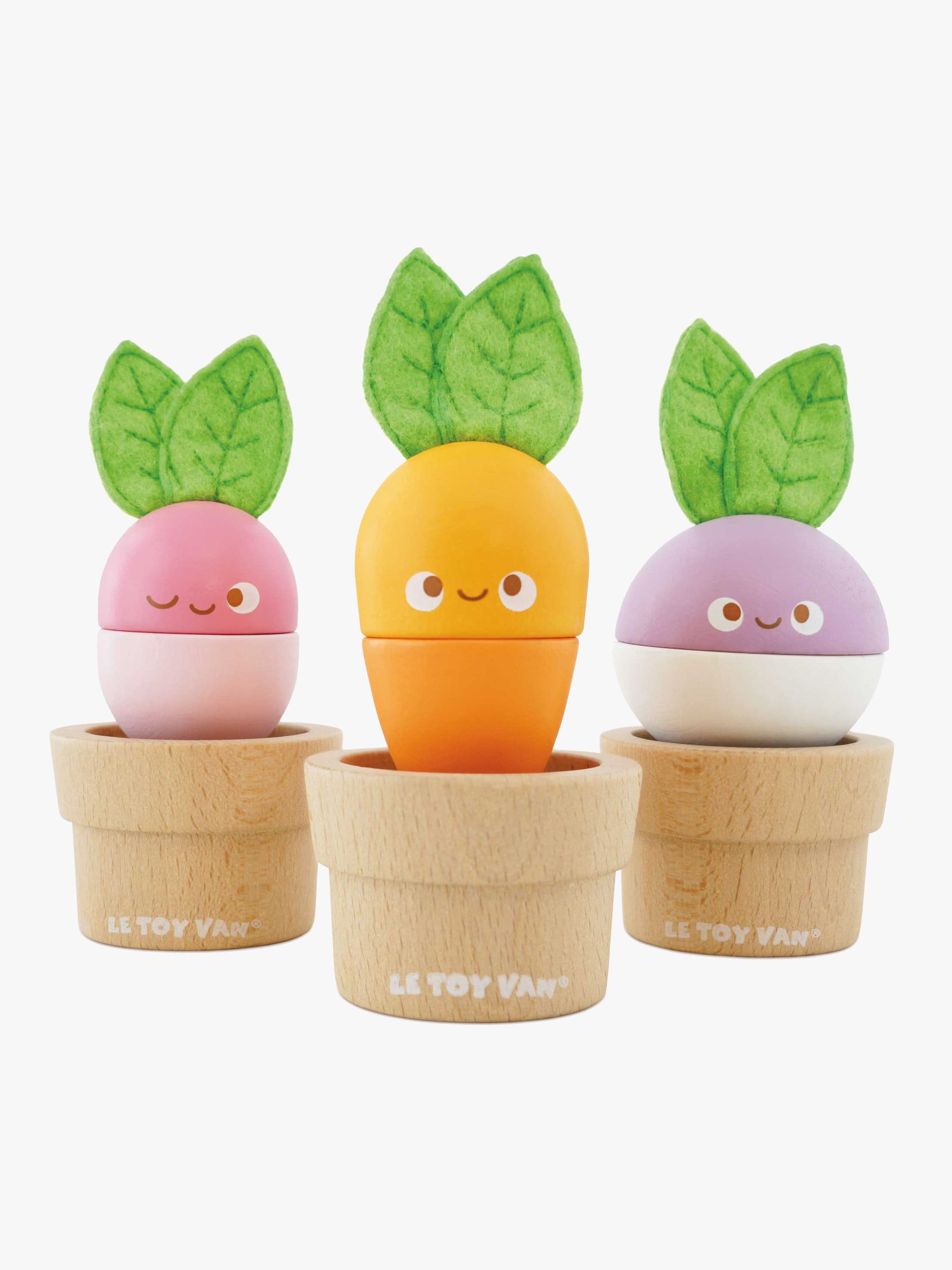 Le Toy Van Puiset Vihannekset 3 Kpl