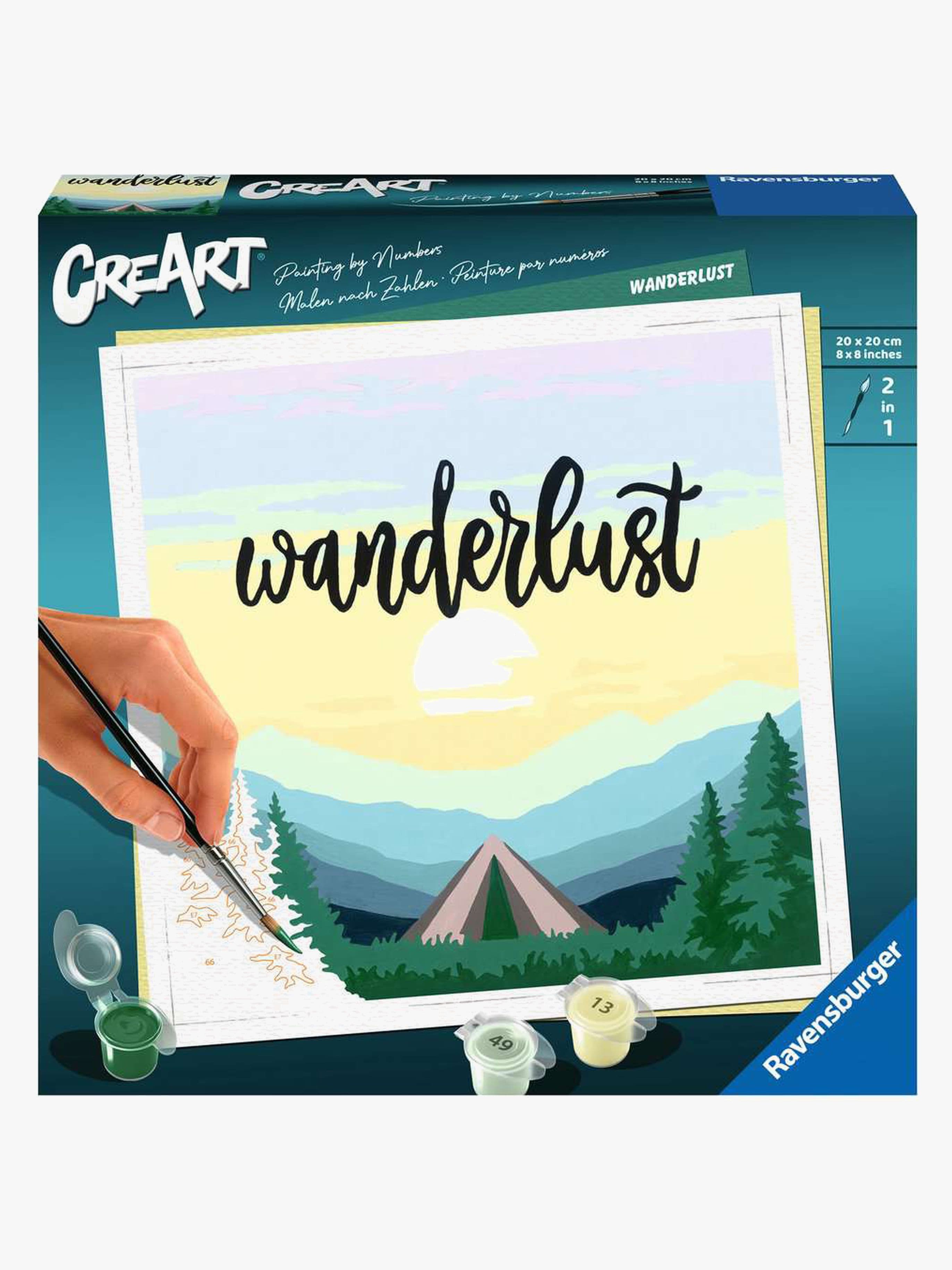 Ravensburger CreArt Maalaussetti Wanderlust