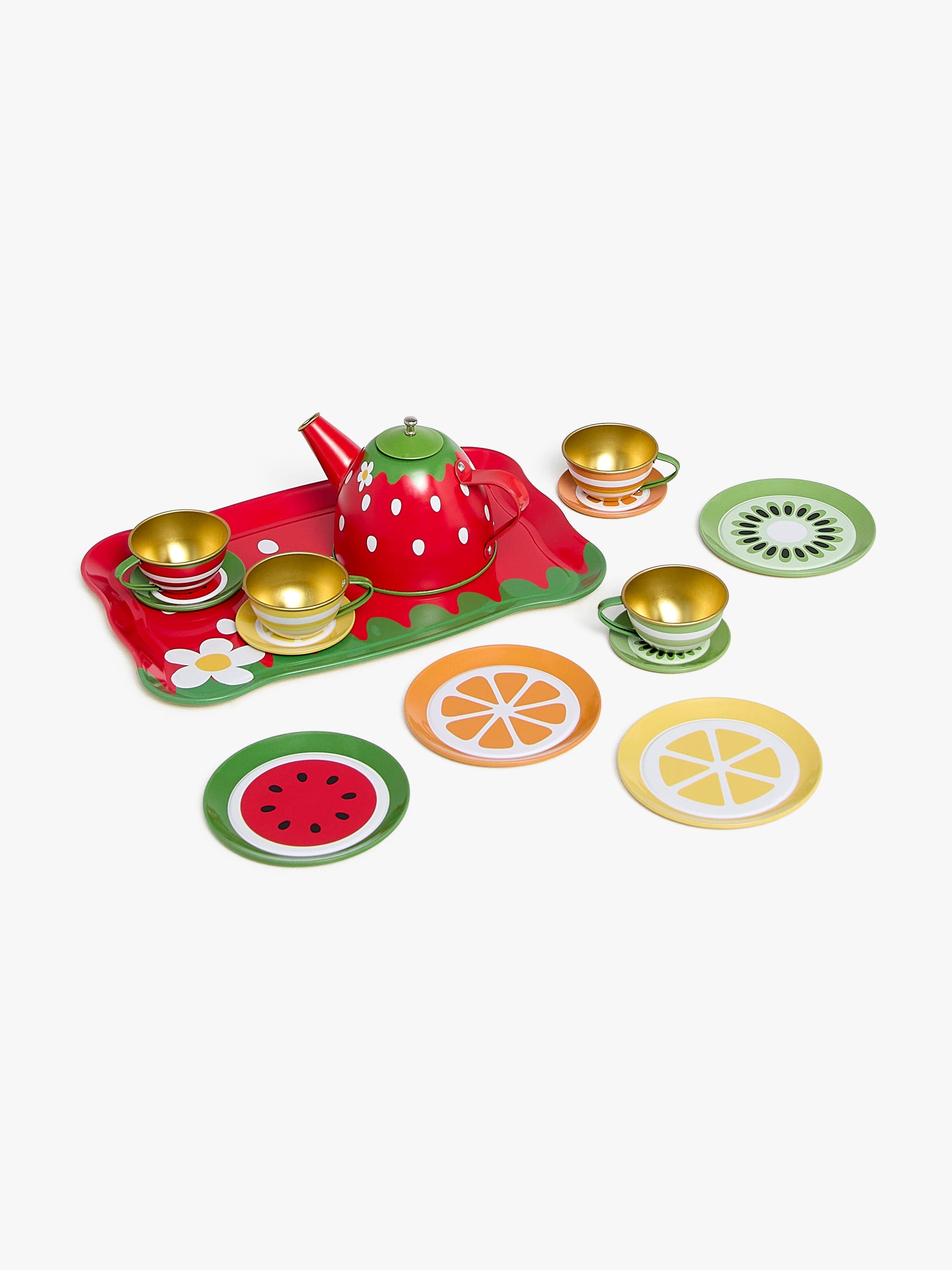 Cloudberry Castle Fruity Teesetti Metallinen