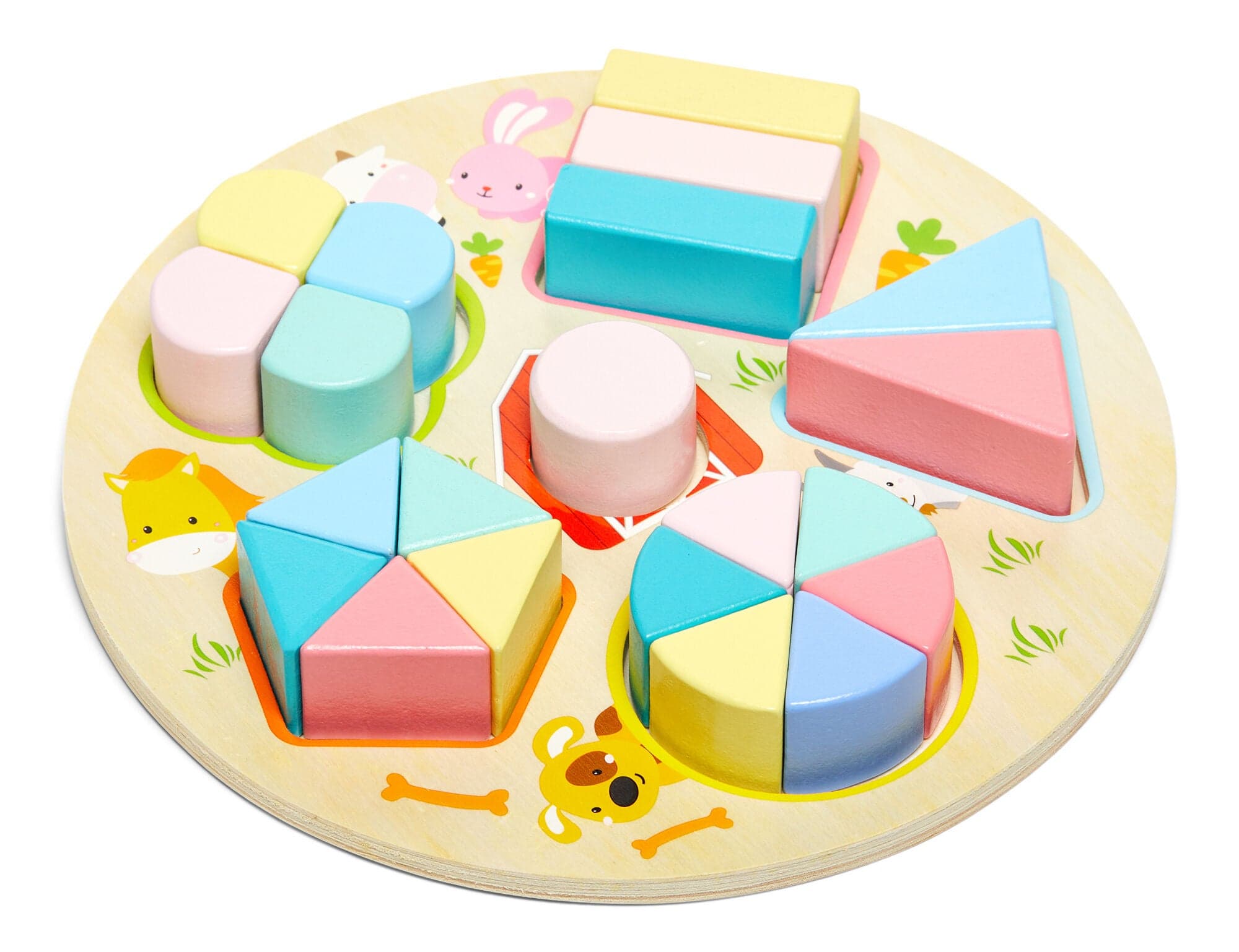 Fippla Puupalapeli Muodot 21