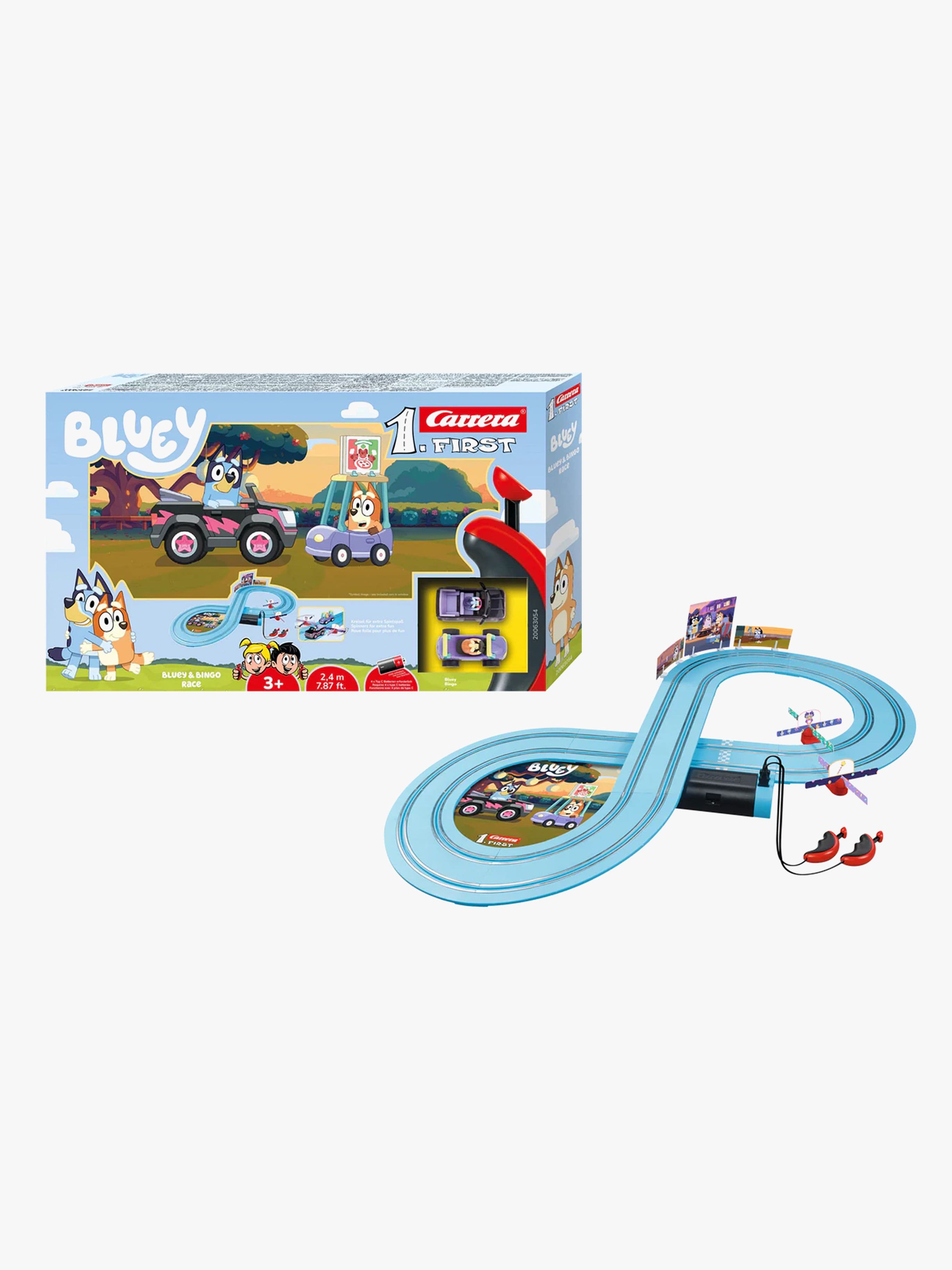Carrera Bluey Autorata Racing Bluey & Bingo 2,4m