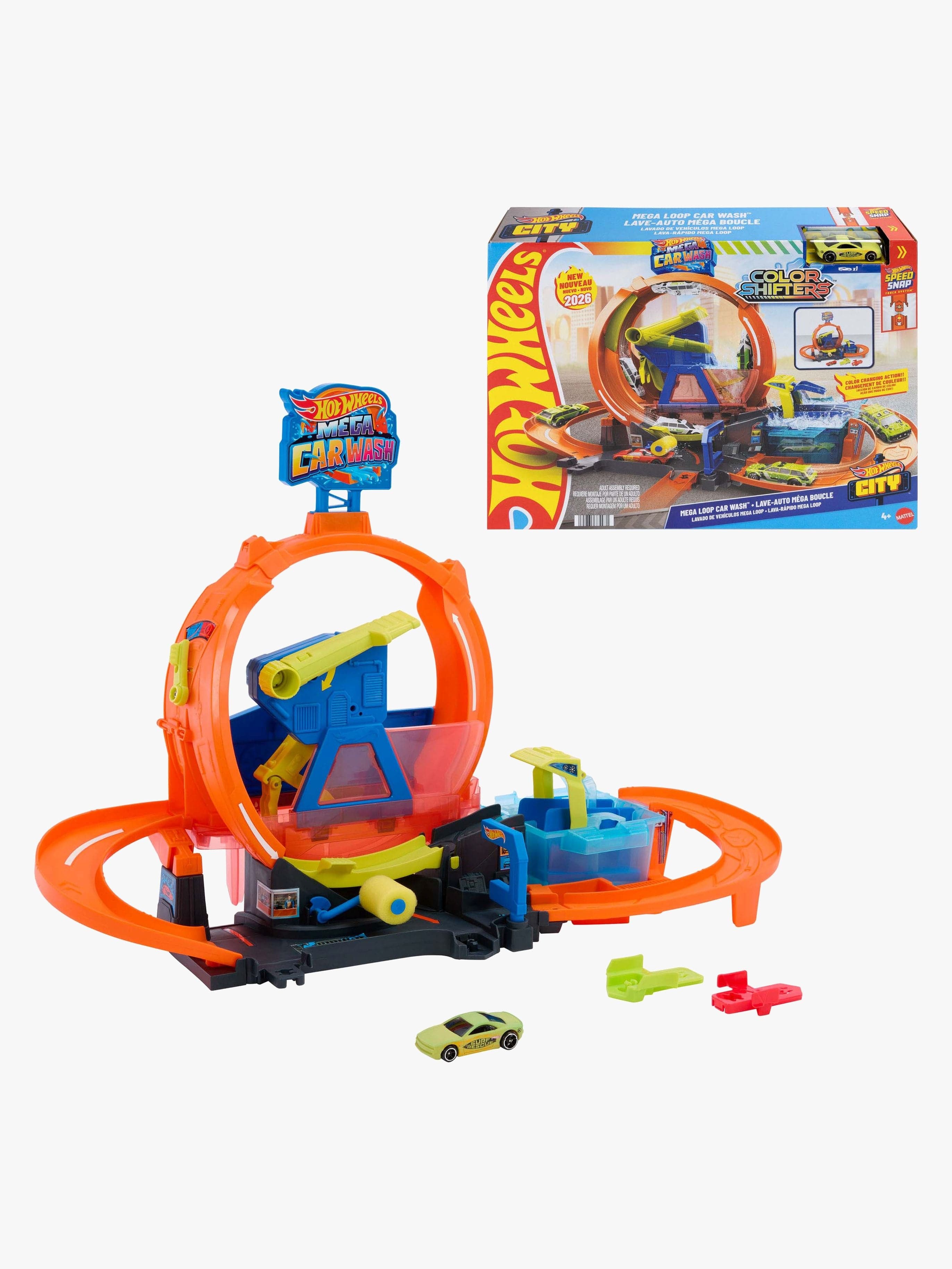 Hot Wheels City Mega Leikkisetti Autopesula