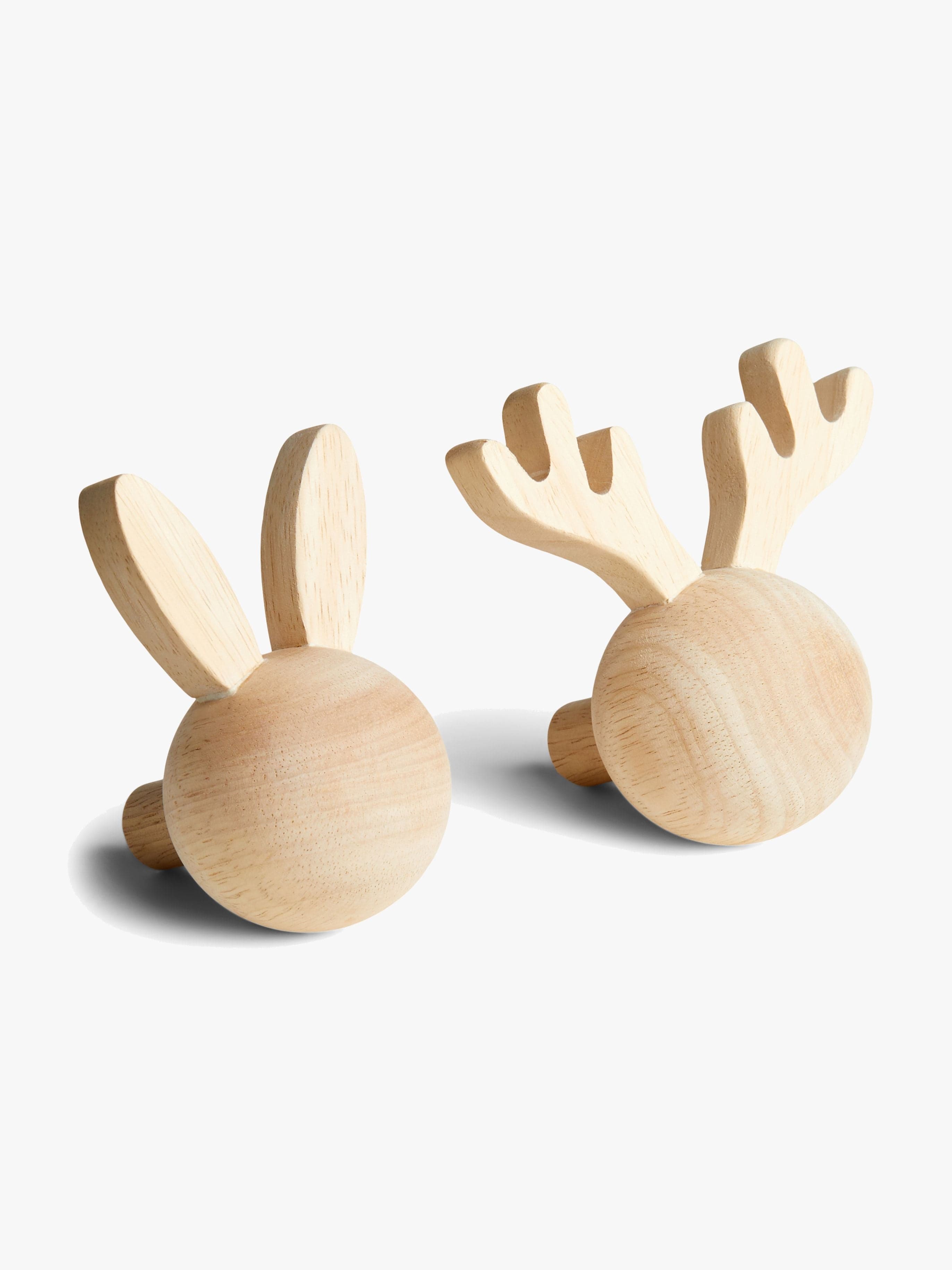 Minitude Nordic LEON Koukut 2-pack, Nature