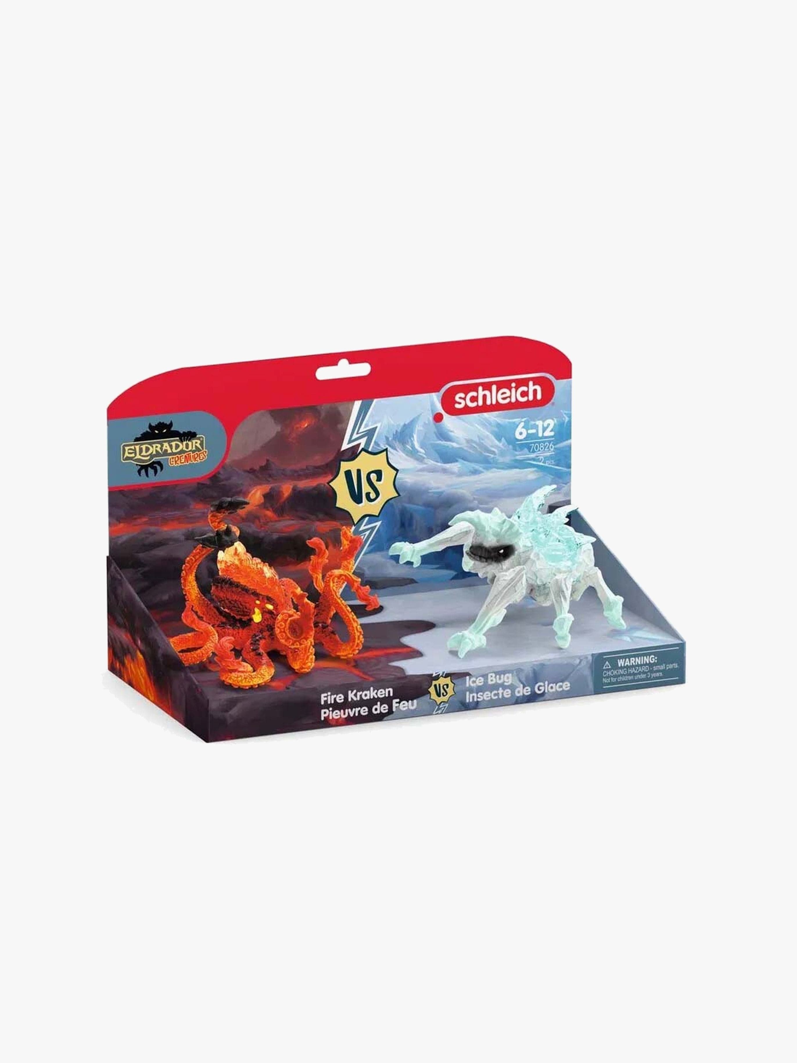 Schleich Ice Bug Vs. Fire Kraken