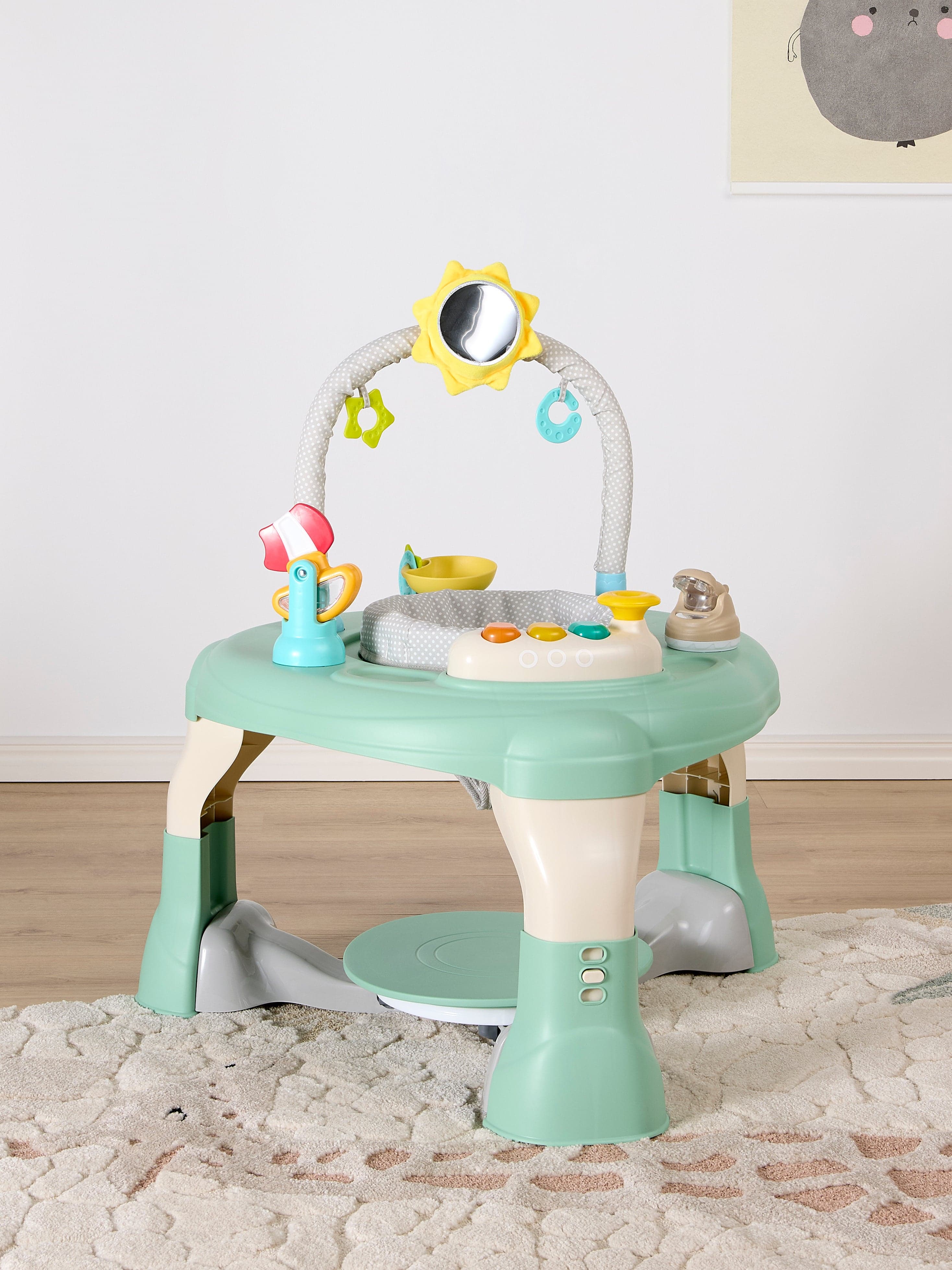 Cloudberry Castle Puuhakeskus 3-in-1, Green/Grey