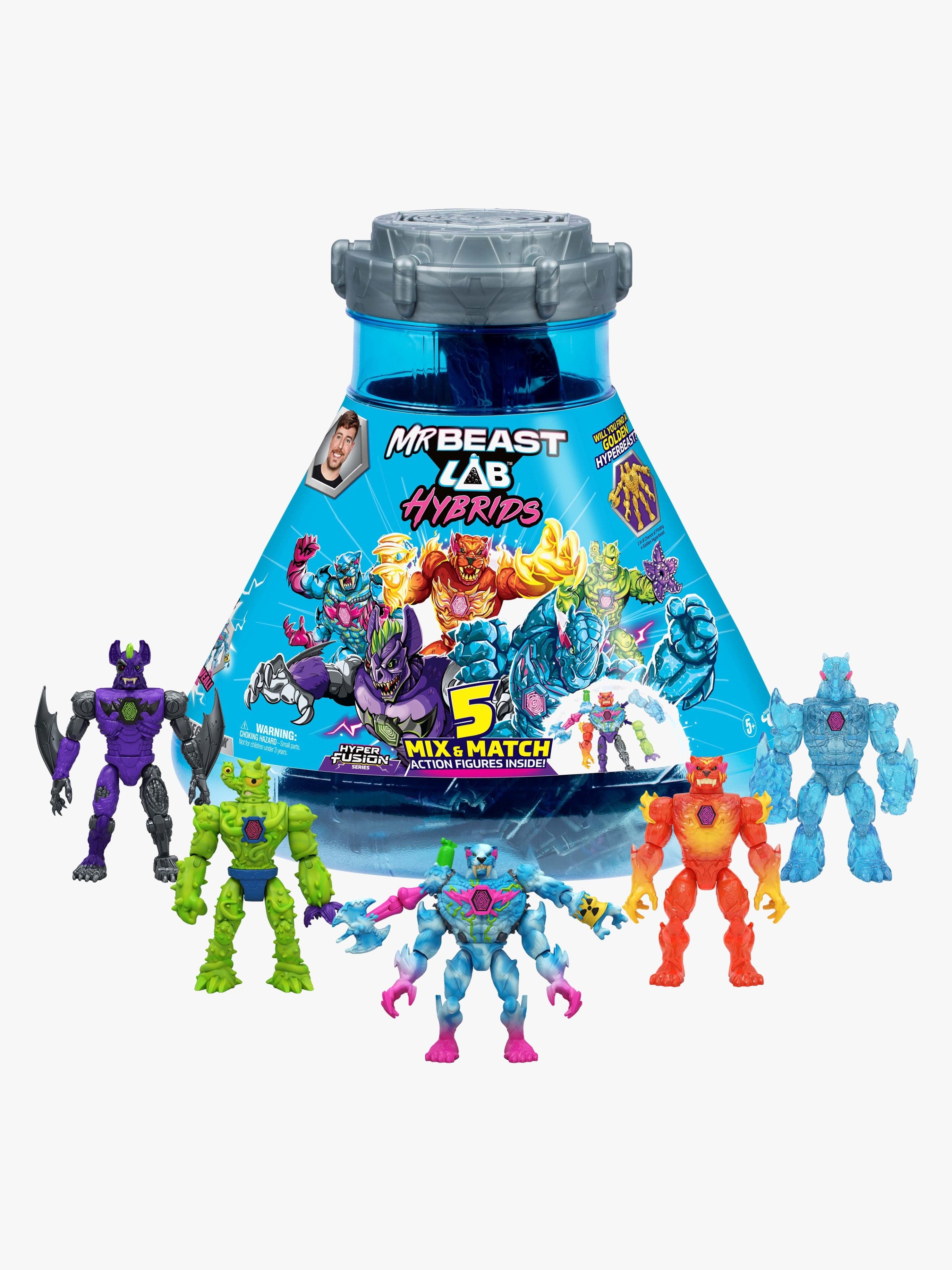 MrBeast Lab Hahmot Hybrids Hyper Fusion 5-pack