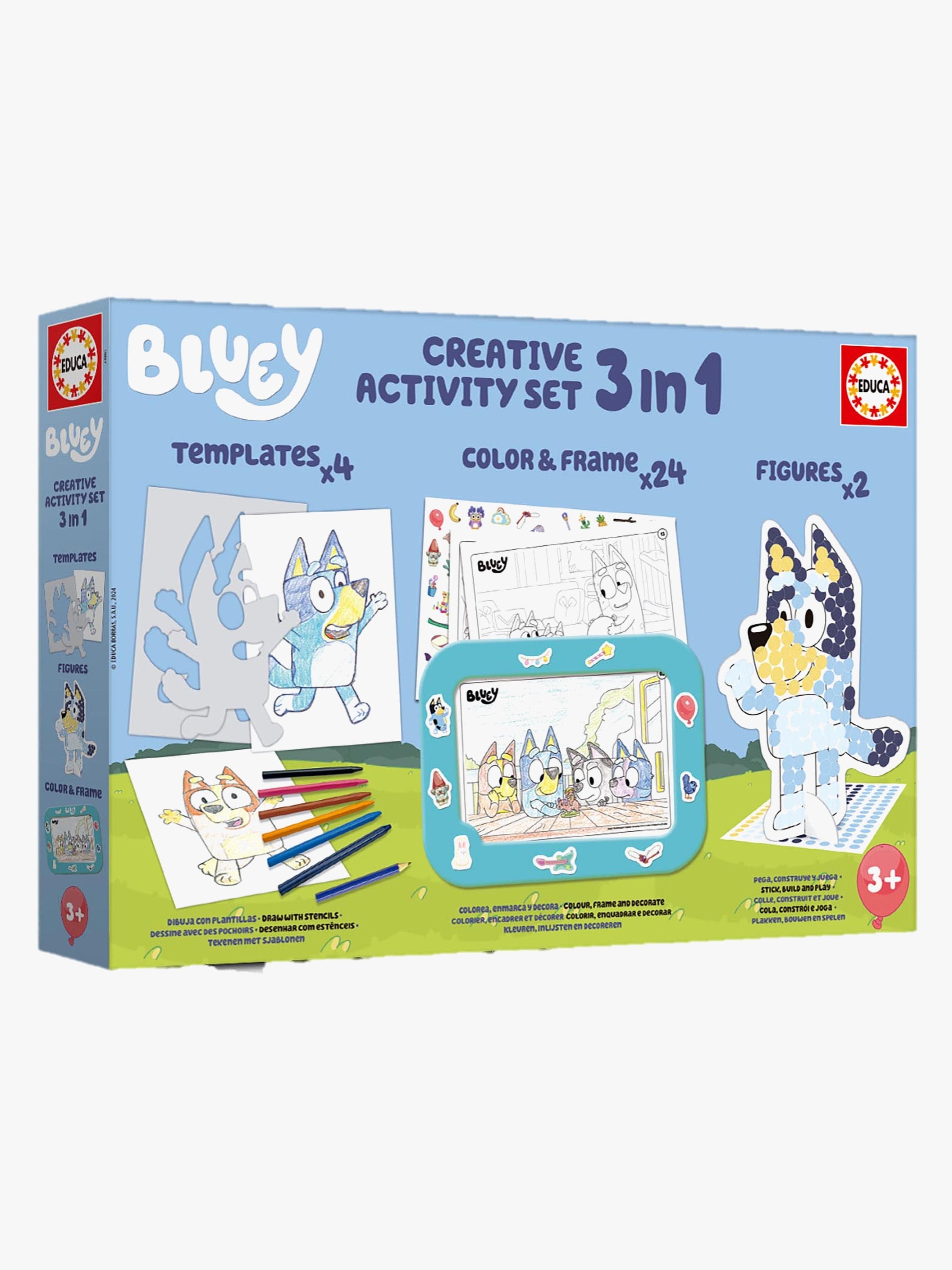 Educa Bluey Luova Puuhasetti 3-in-1