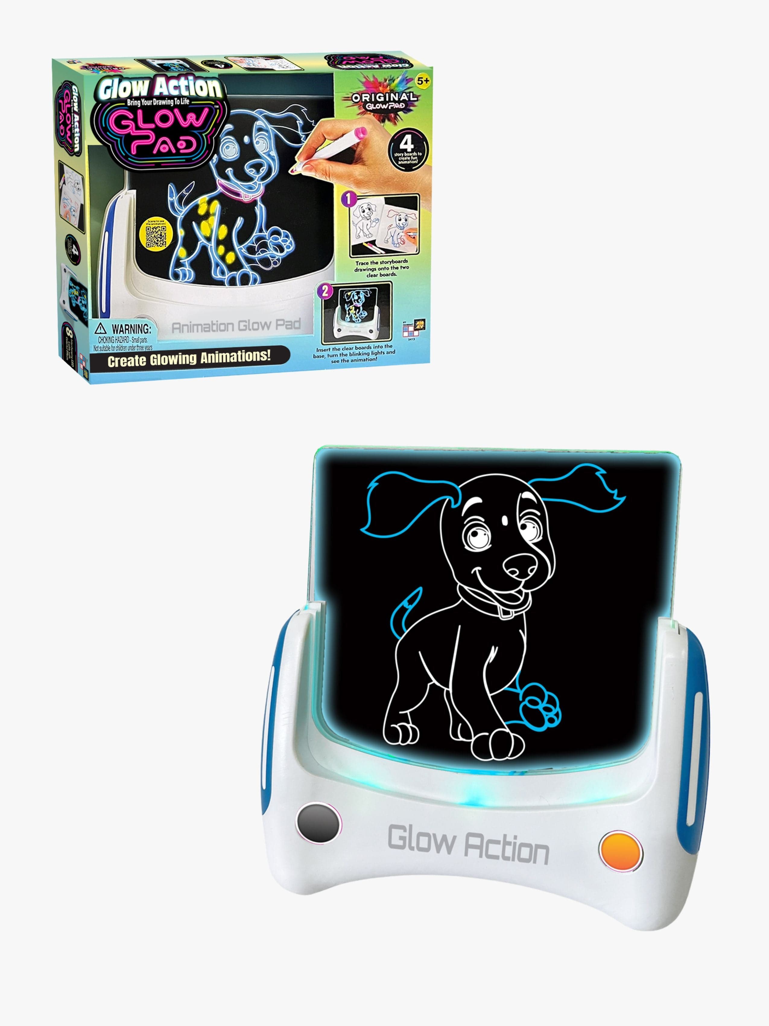 Original Glow Pad Piirustustabletti Animation