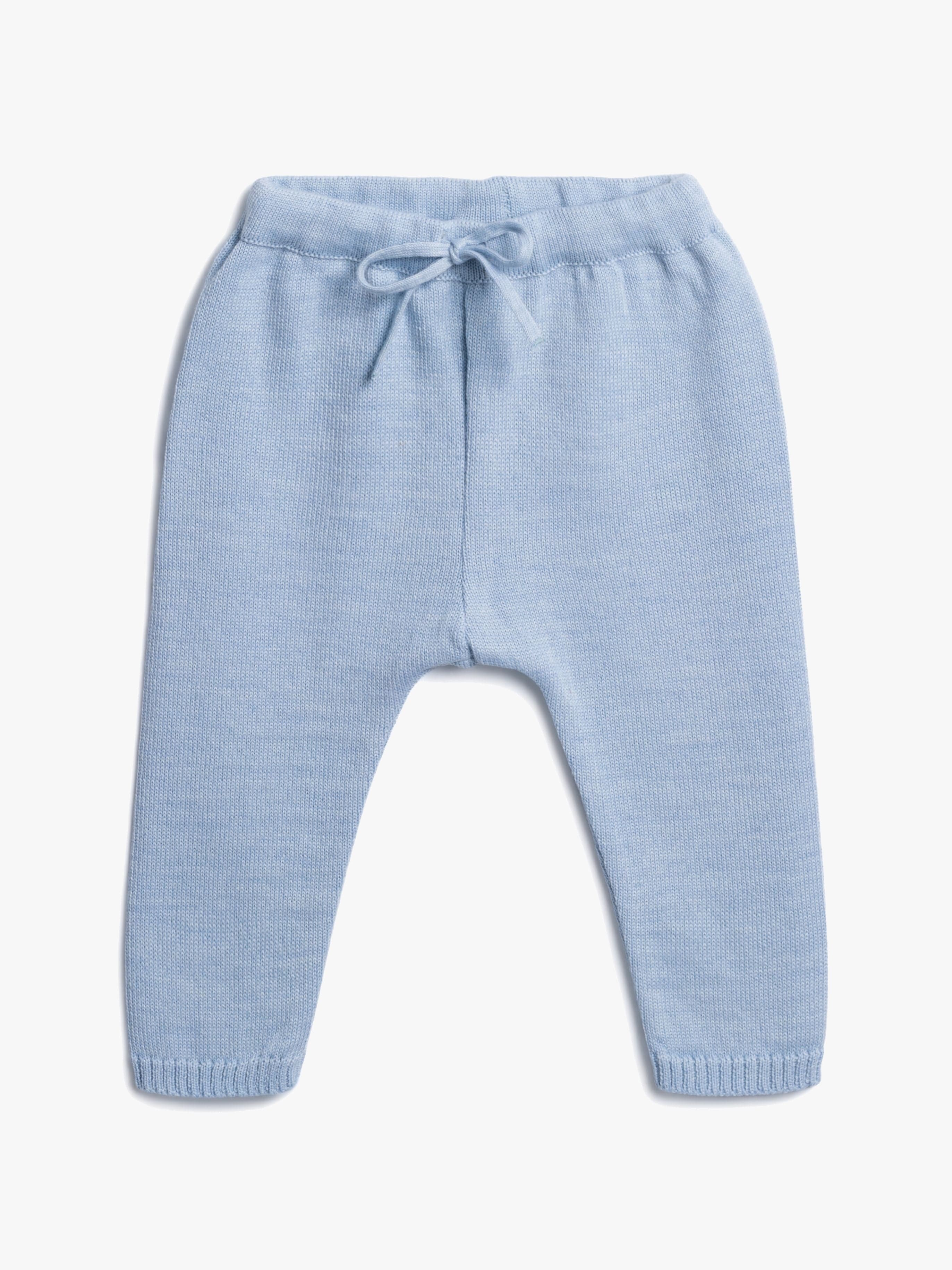 Petite Chérie Atelier Evy Housut, Light Blue/Dusty Blue 74