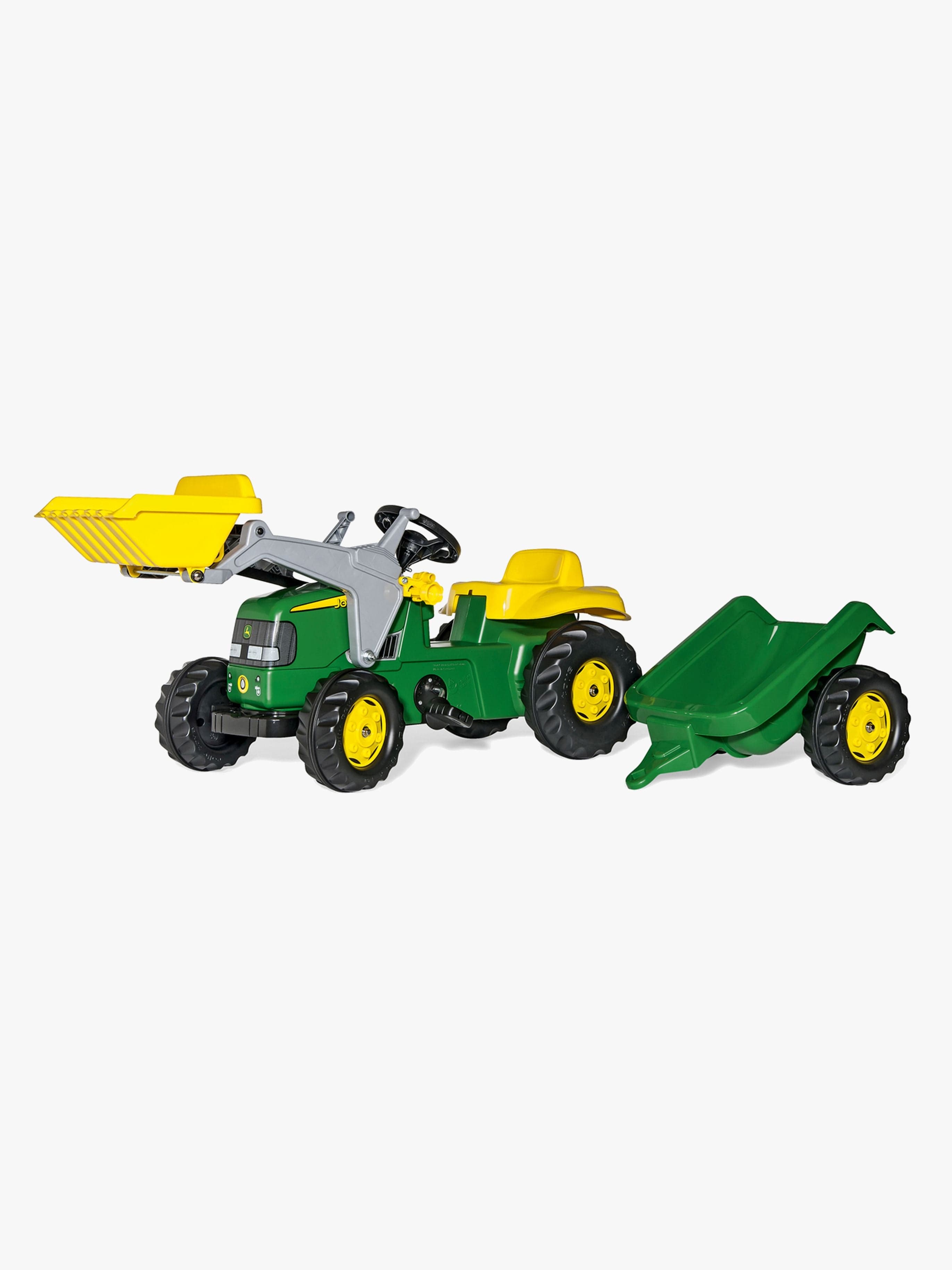 Rolly Toys John Deere Polkutraktori ja Peräkärry