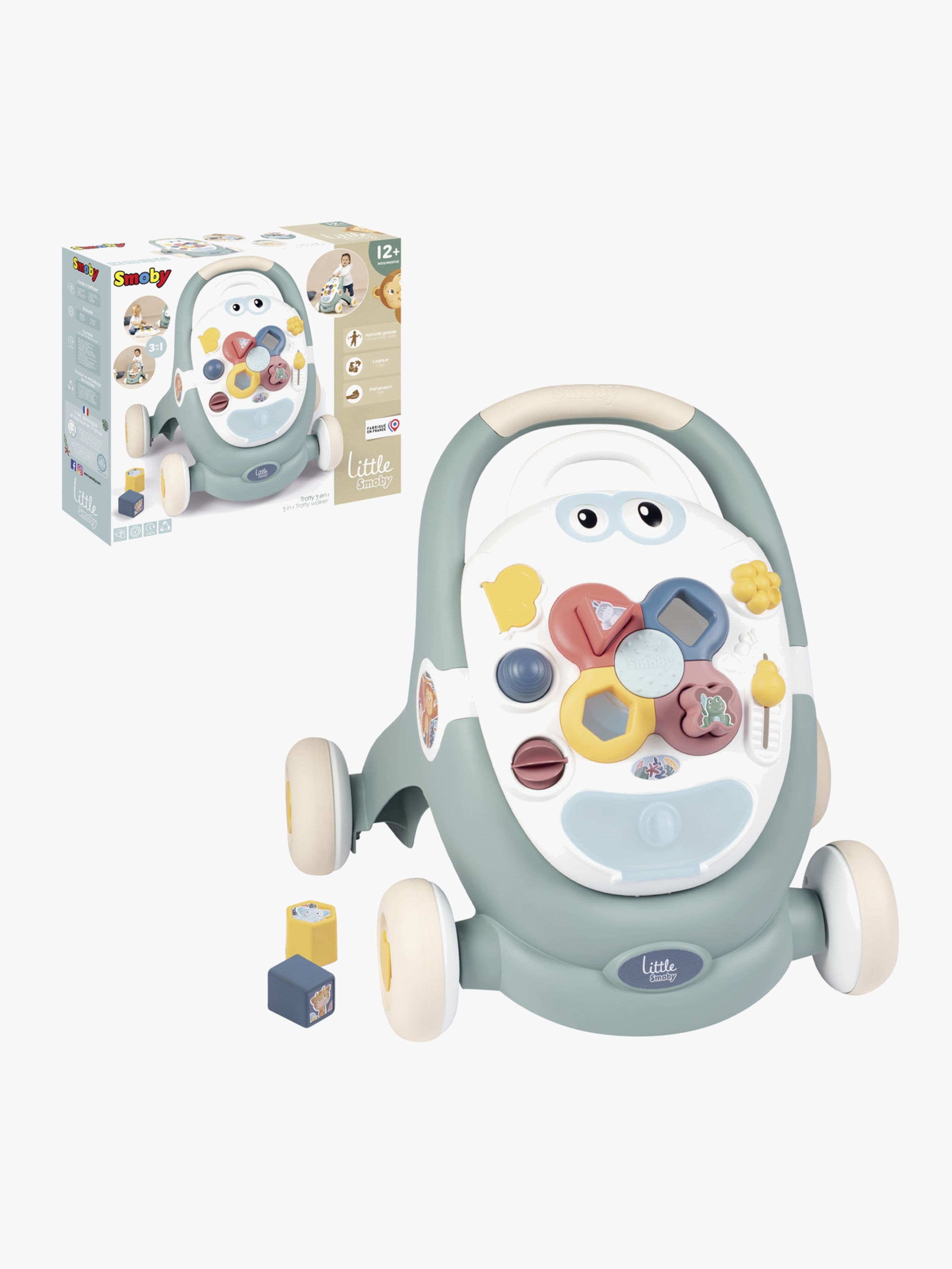 Smoby Taaperokärry 3-in-1