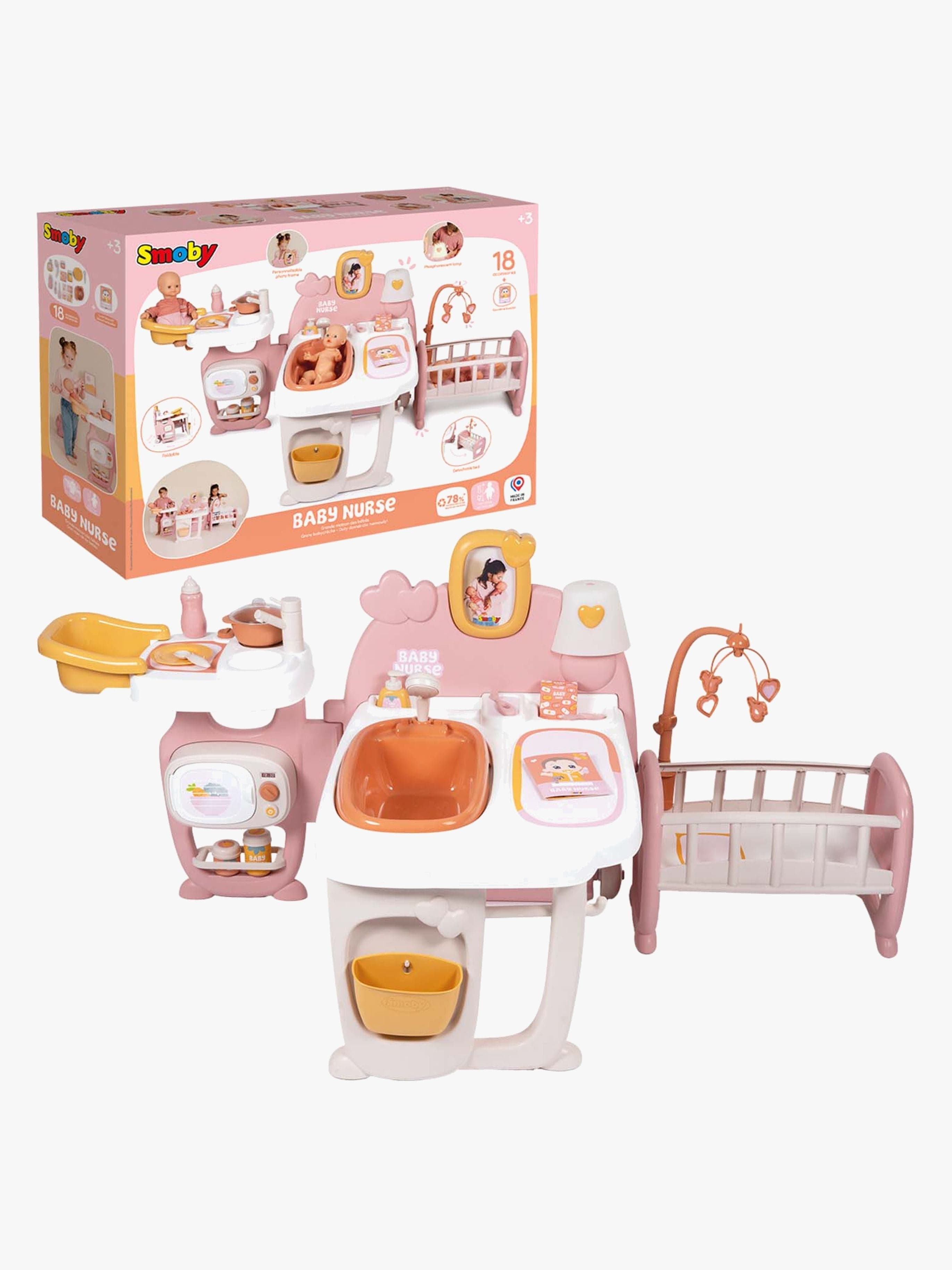 Smoby Baby Nurse Nukkesetti