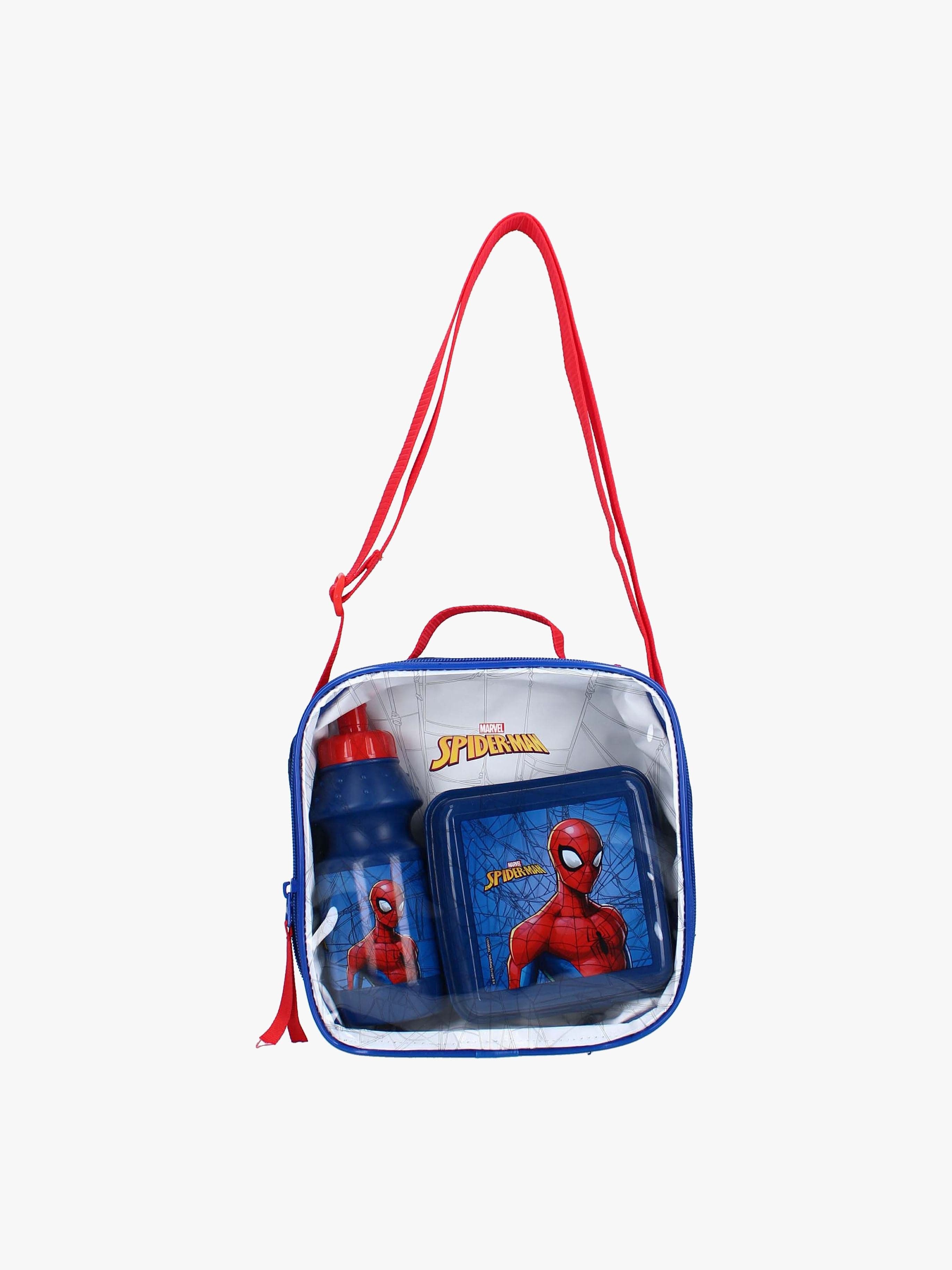 Marvel Spider-Man Eväsrasia & Pullo Setti, Sininen