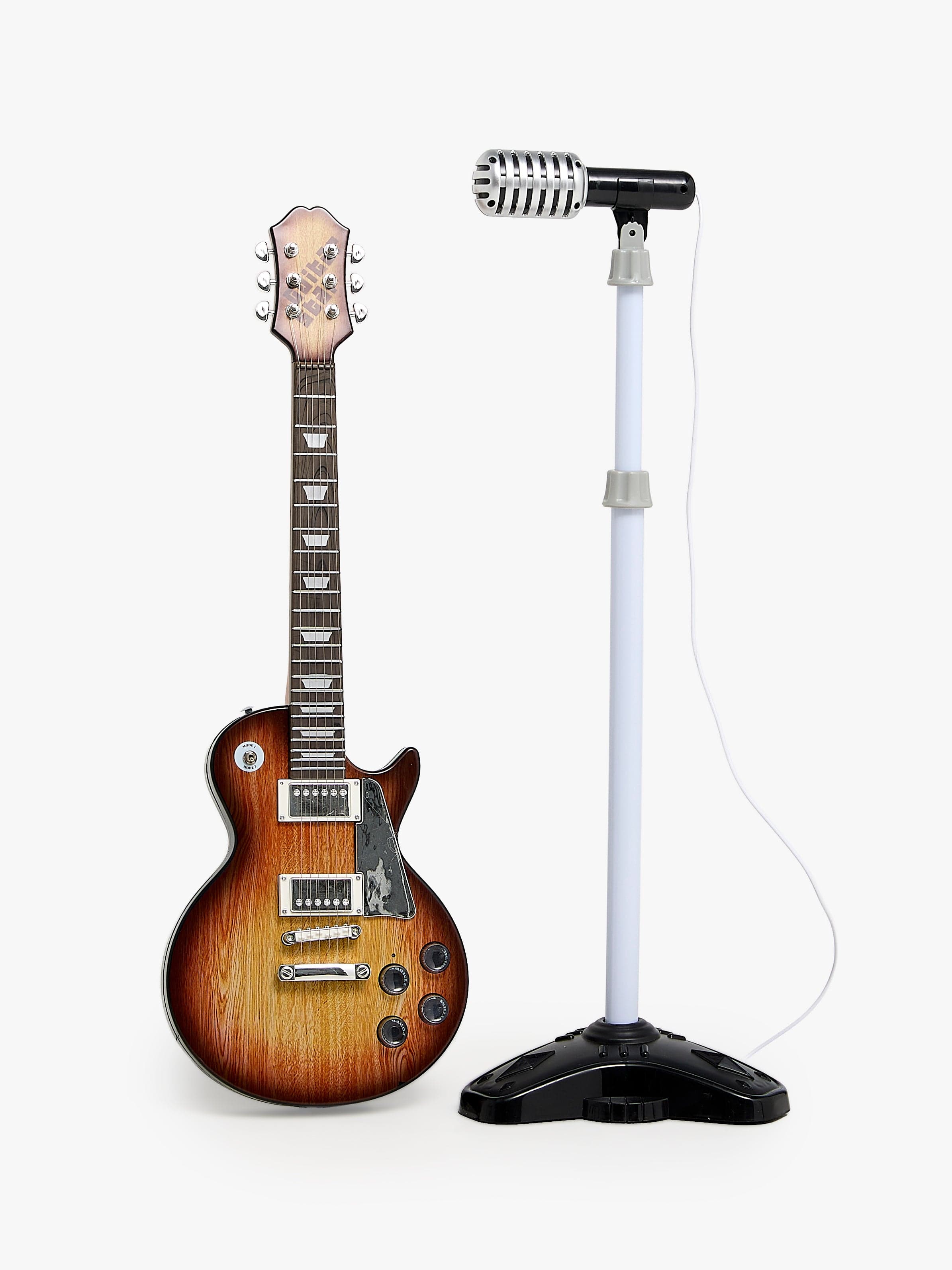 Alex"'s Garage Leikkisähkökitara & Mikrofoni Sähkökäyttöinen