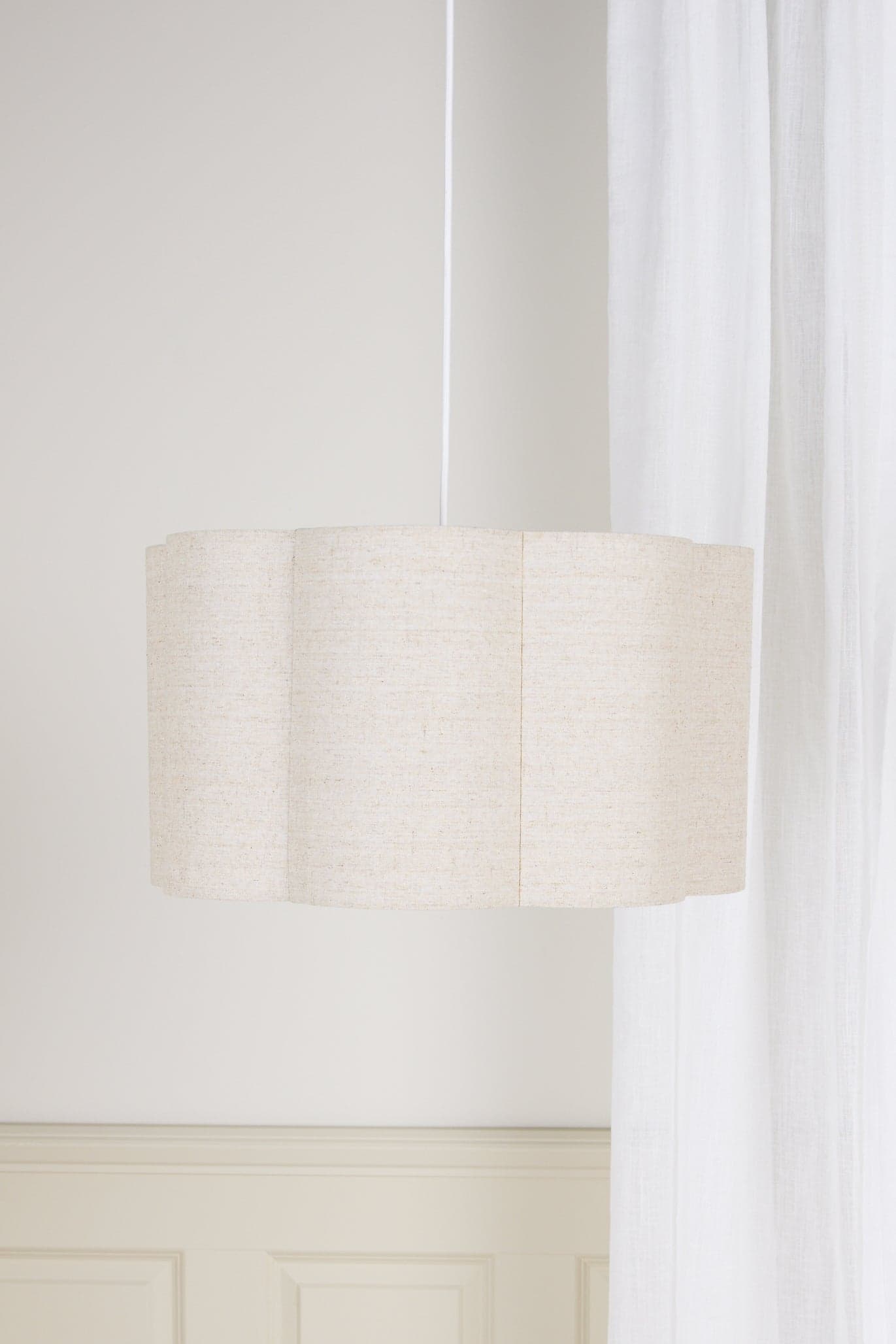 Alice & Fox Lily Lampunvarjostin M, Beige Linen