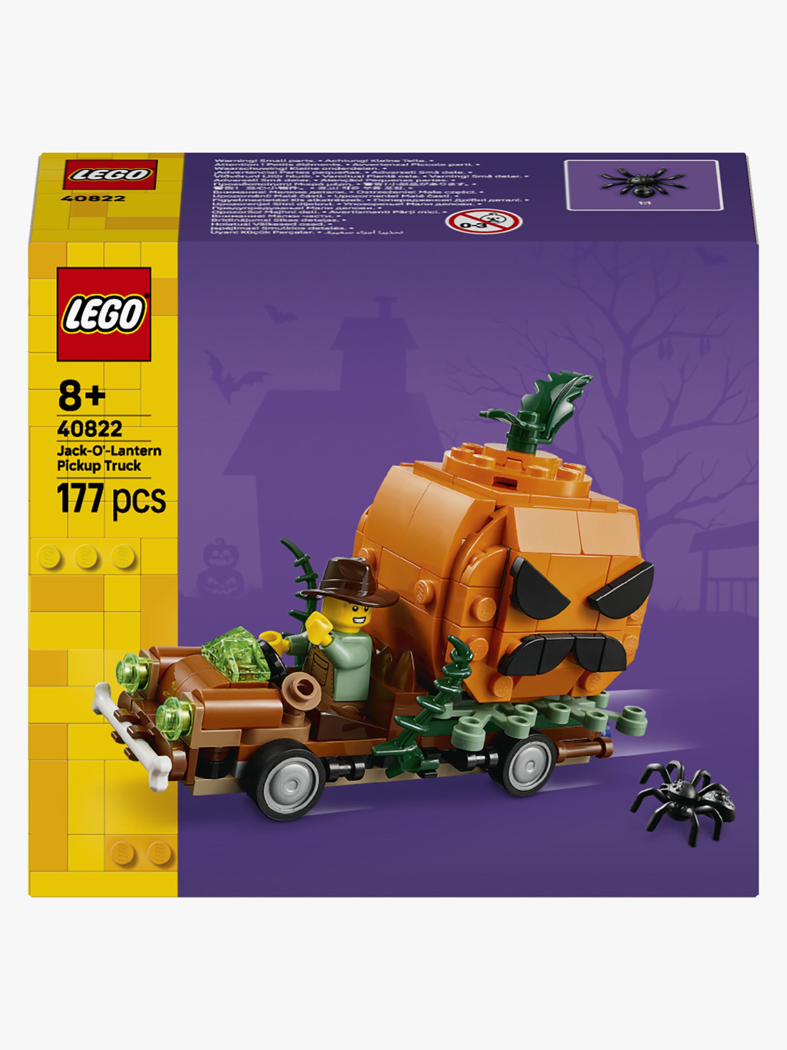 LEGO Iconic 40822 Kurpitsalyhtyauto