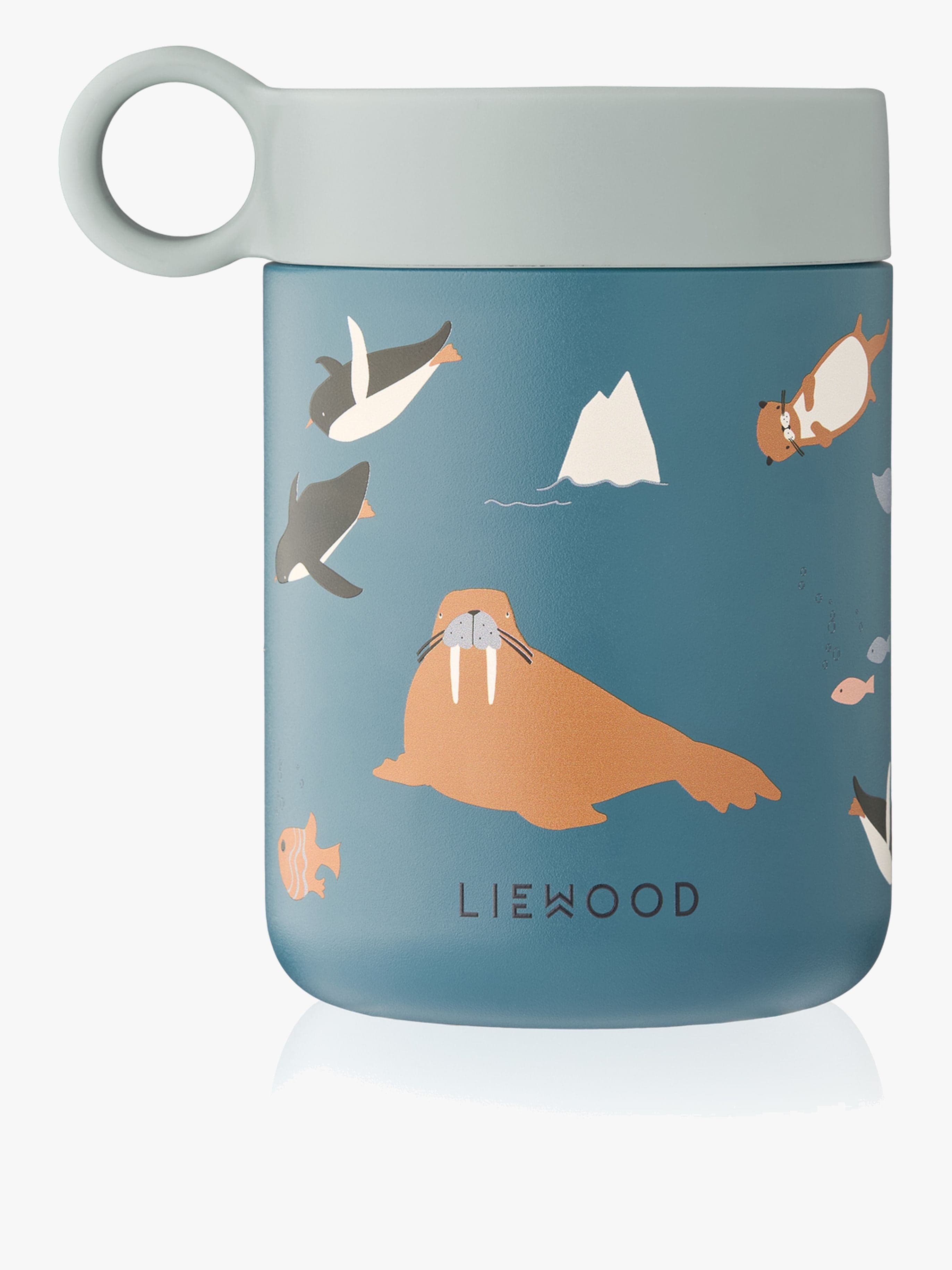 LIEWOOD Kiani Kuvioitu Ruokatermos, Arctic Sea/Ocean view