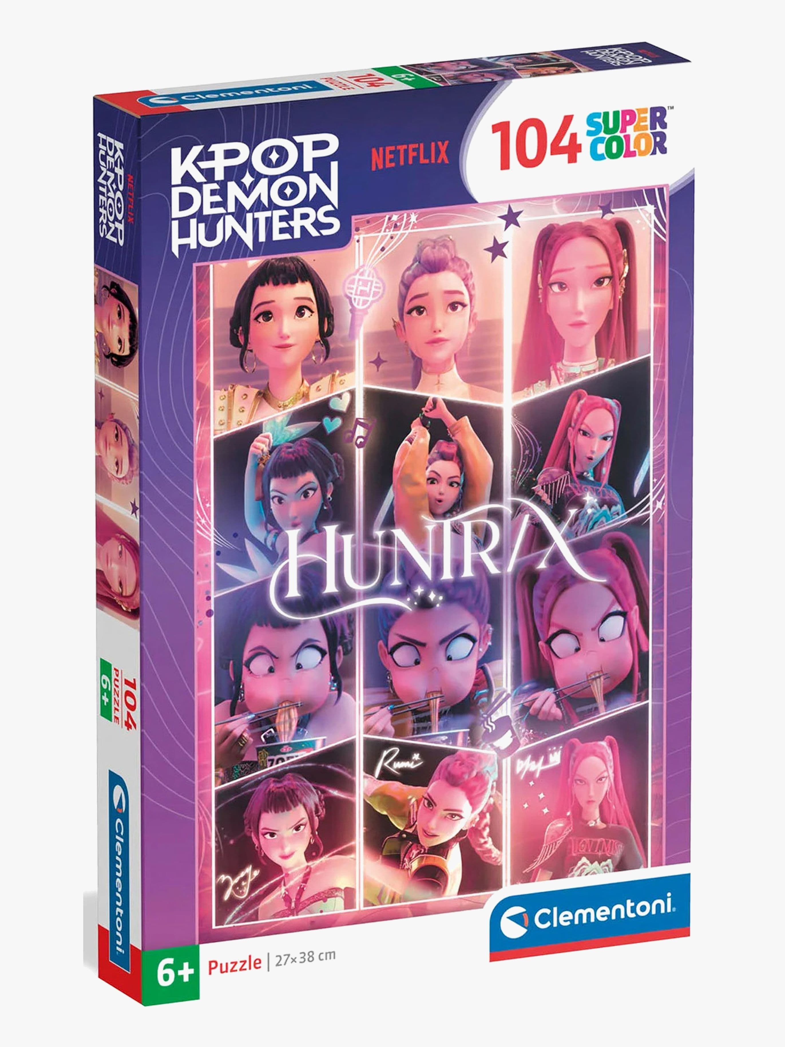Clementoni K-Pop Demon Hunters Palapeli 104 Palaa
