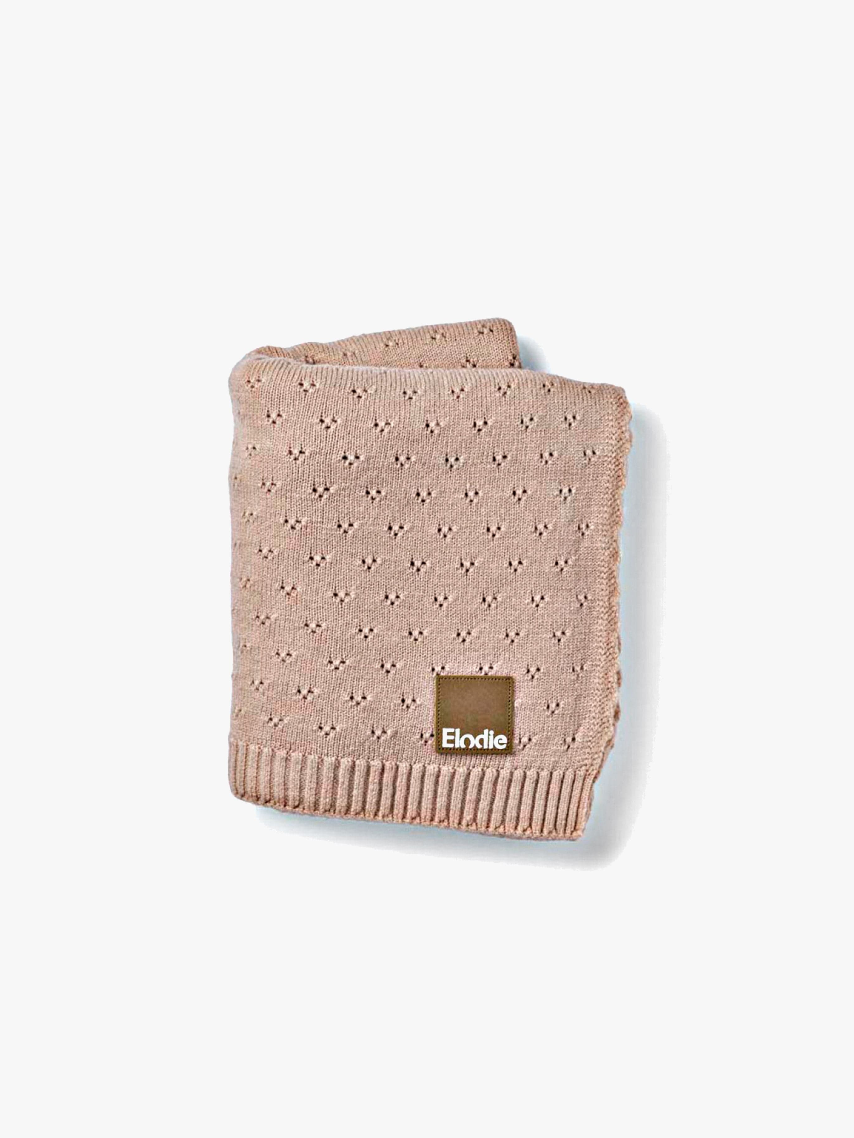 Elodie Pointelle-neulottu Viltti 100x75, Blushing Pink