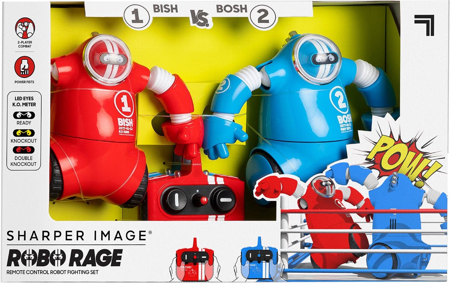 Sharper Image Kauko-ohjattava Robotti Robo Rage Kaksintaistelu