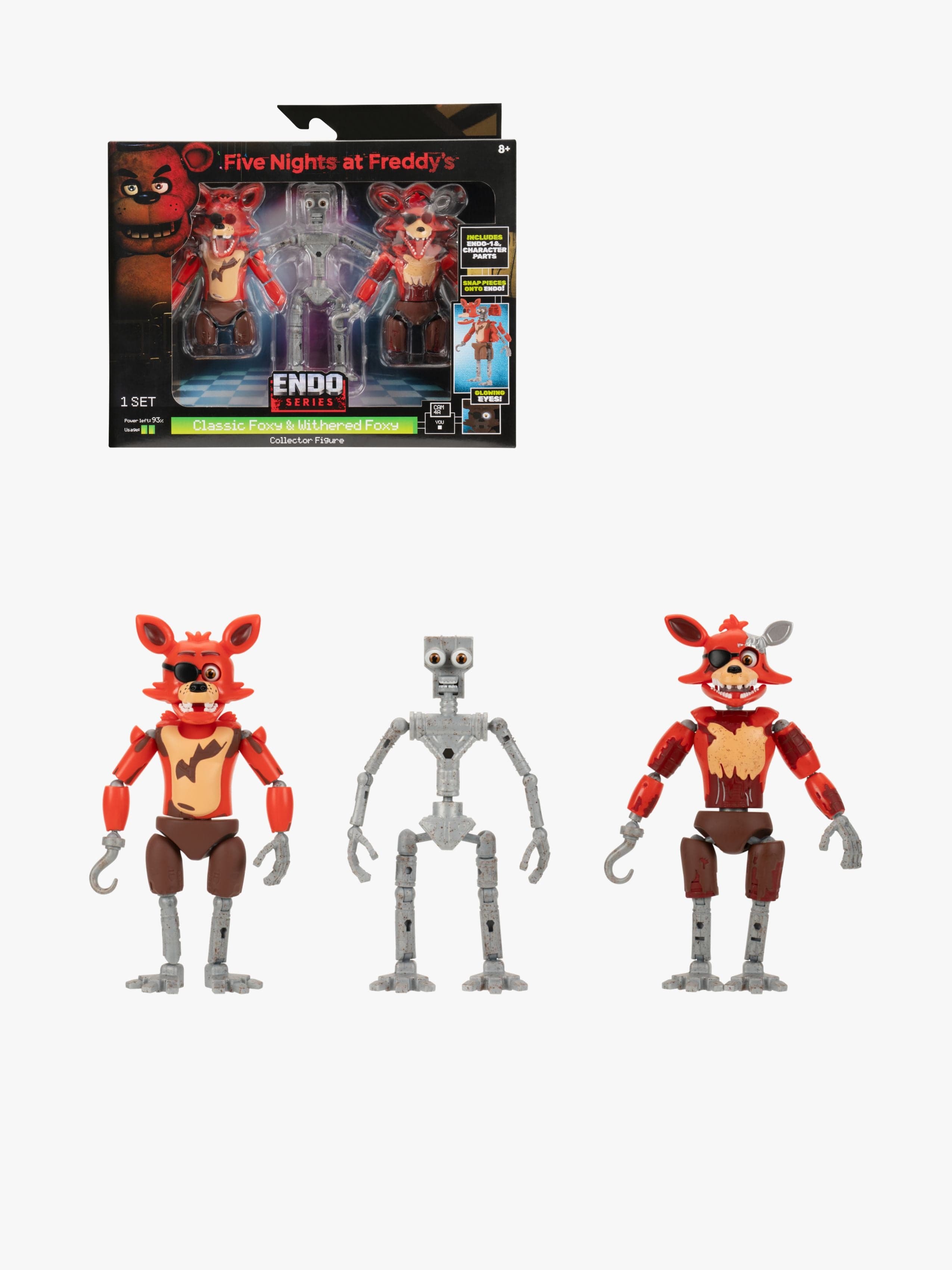 Five Nights At Freddy´s Endo Figuuri 3-in-1 Foxy