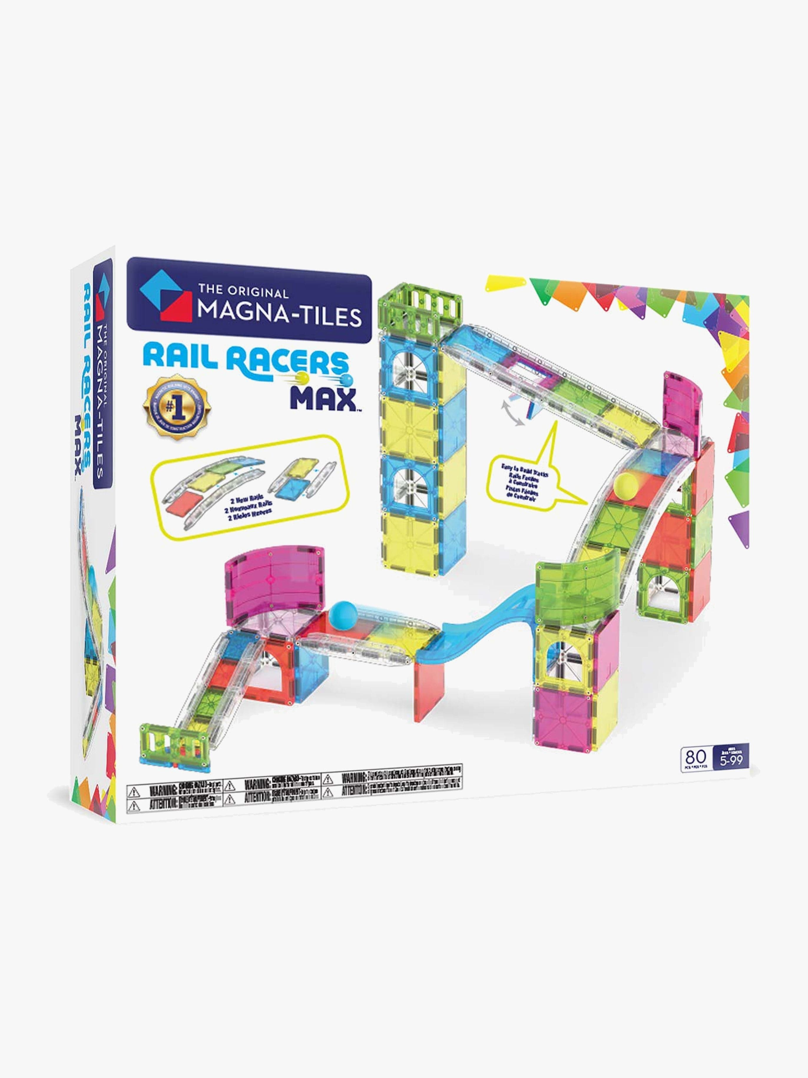 MAGNA-TILES Rail Racers Max Rakennussarja
