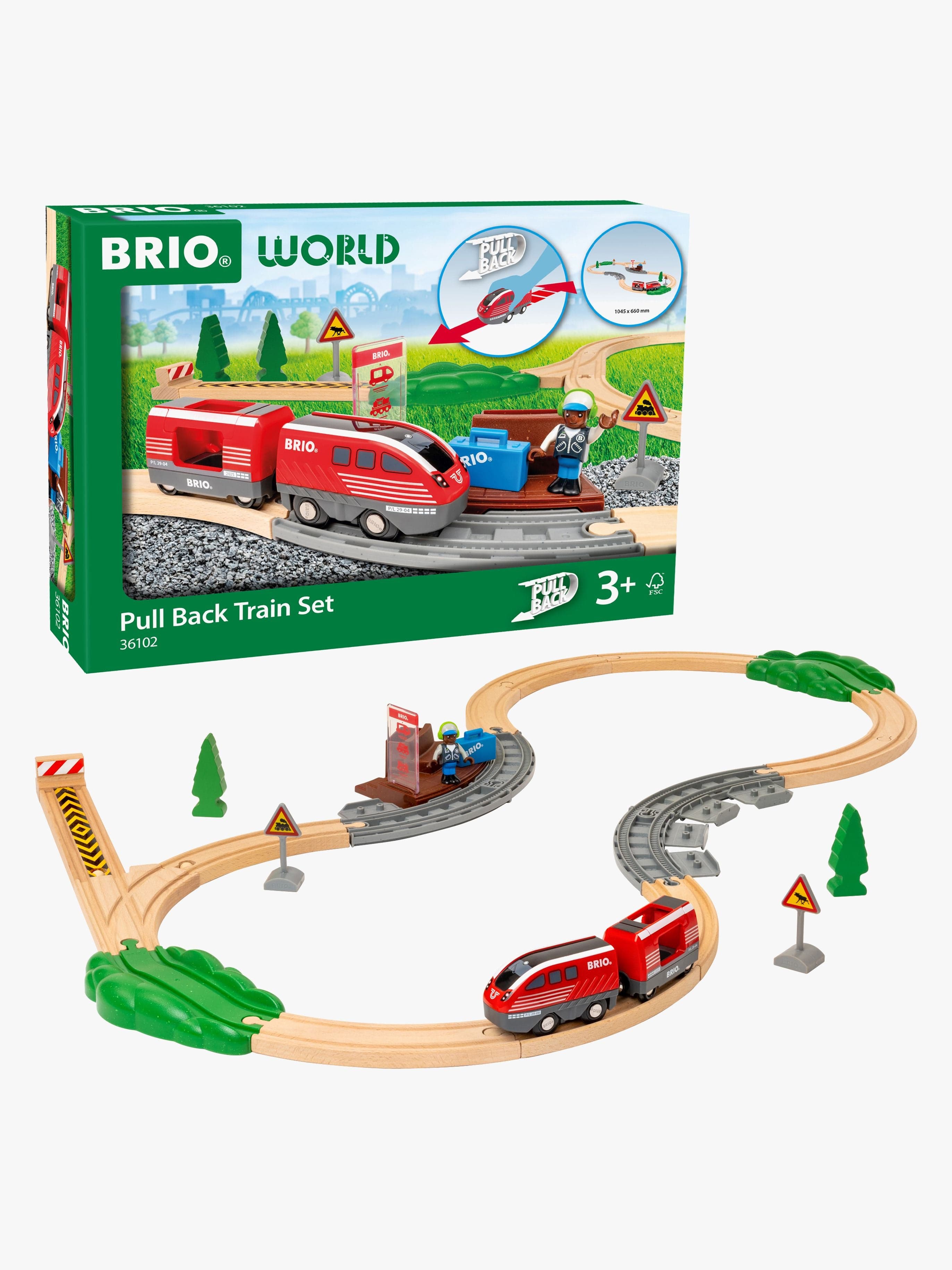 BRIO World 36102 Junarata Pull Back
