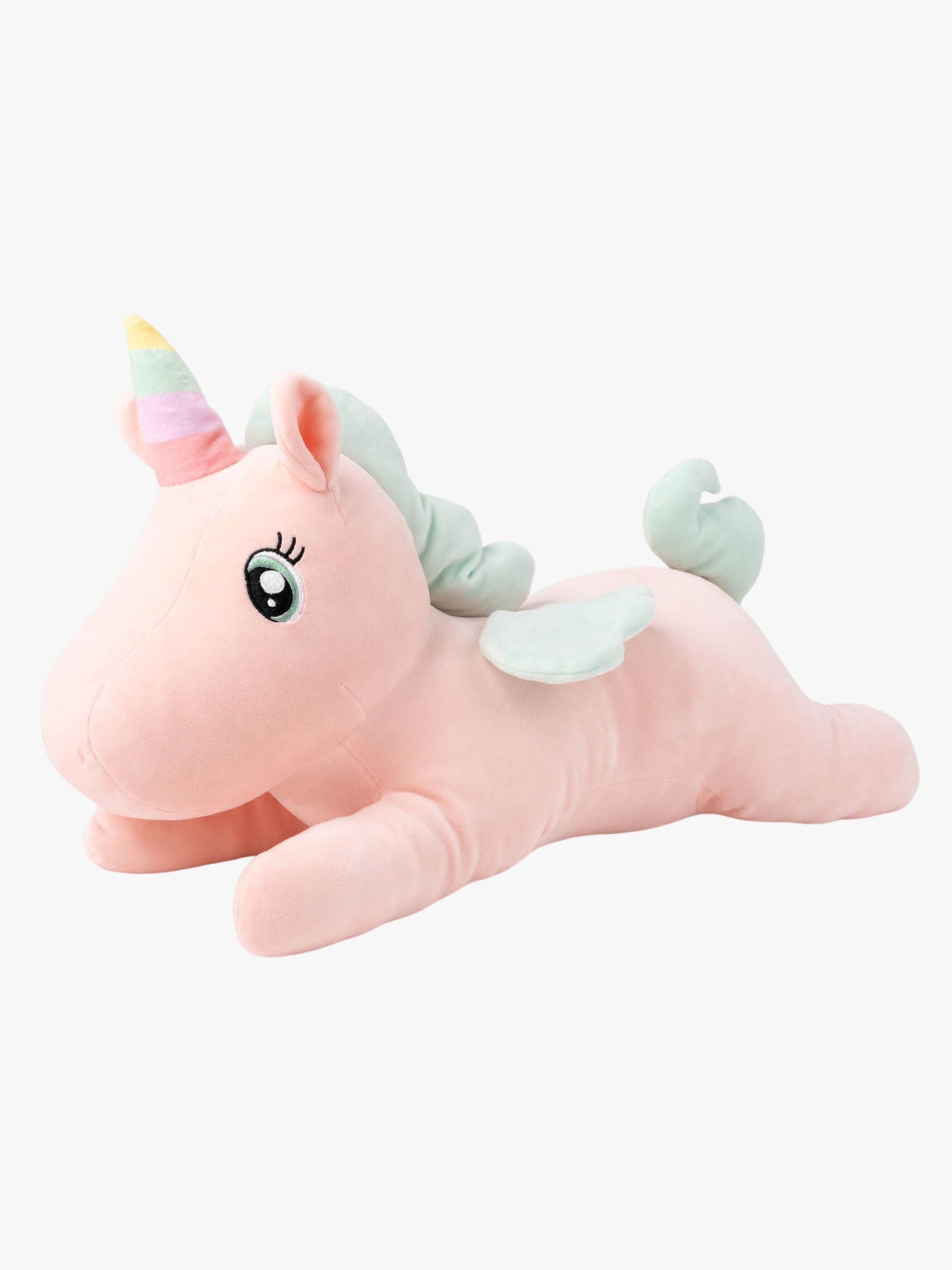 Teddykompaniet Pehmolelu Makaava Yksisarvinen 52 cm, Vaaleanpunainen