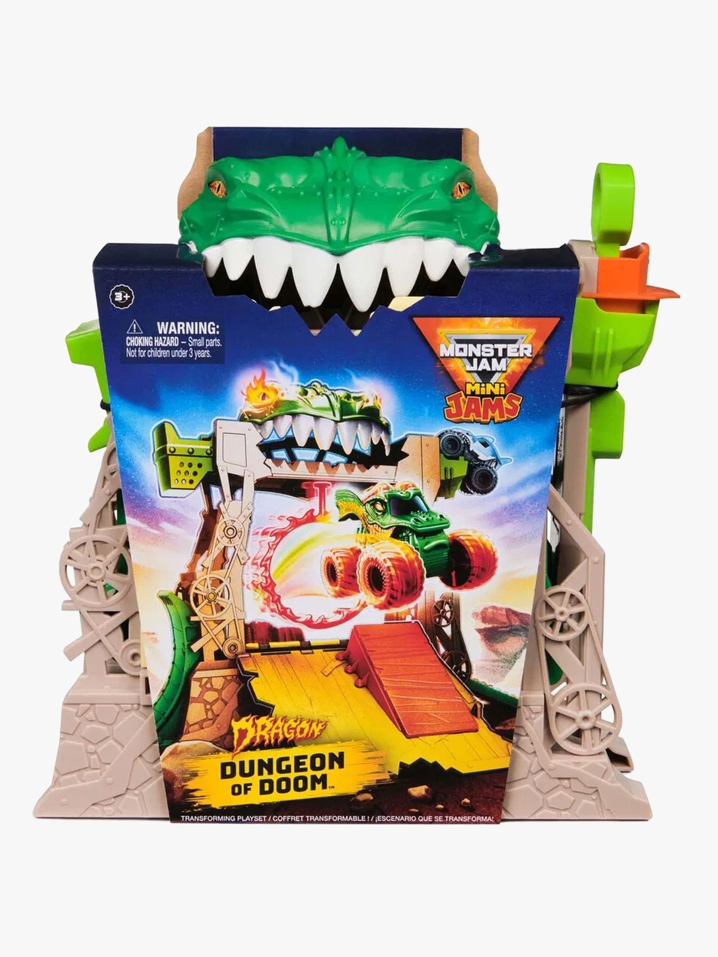 Monster Jam Mini Jams Dungeon of Doom 1:87 Leikkisetti