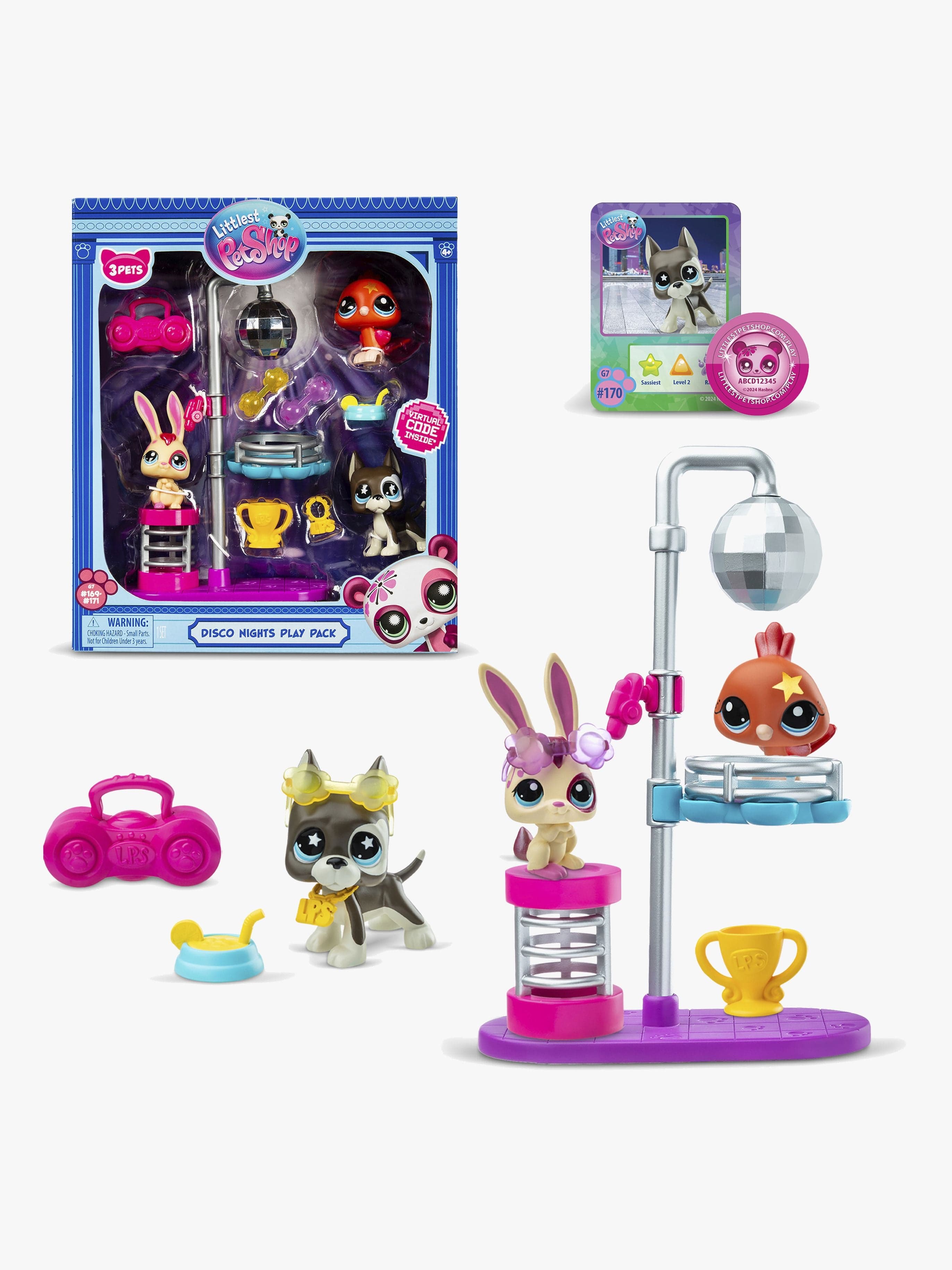 Littlest Pet Shop Disco Nights Leikkisetti