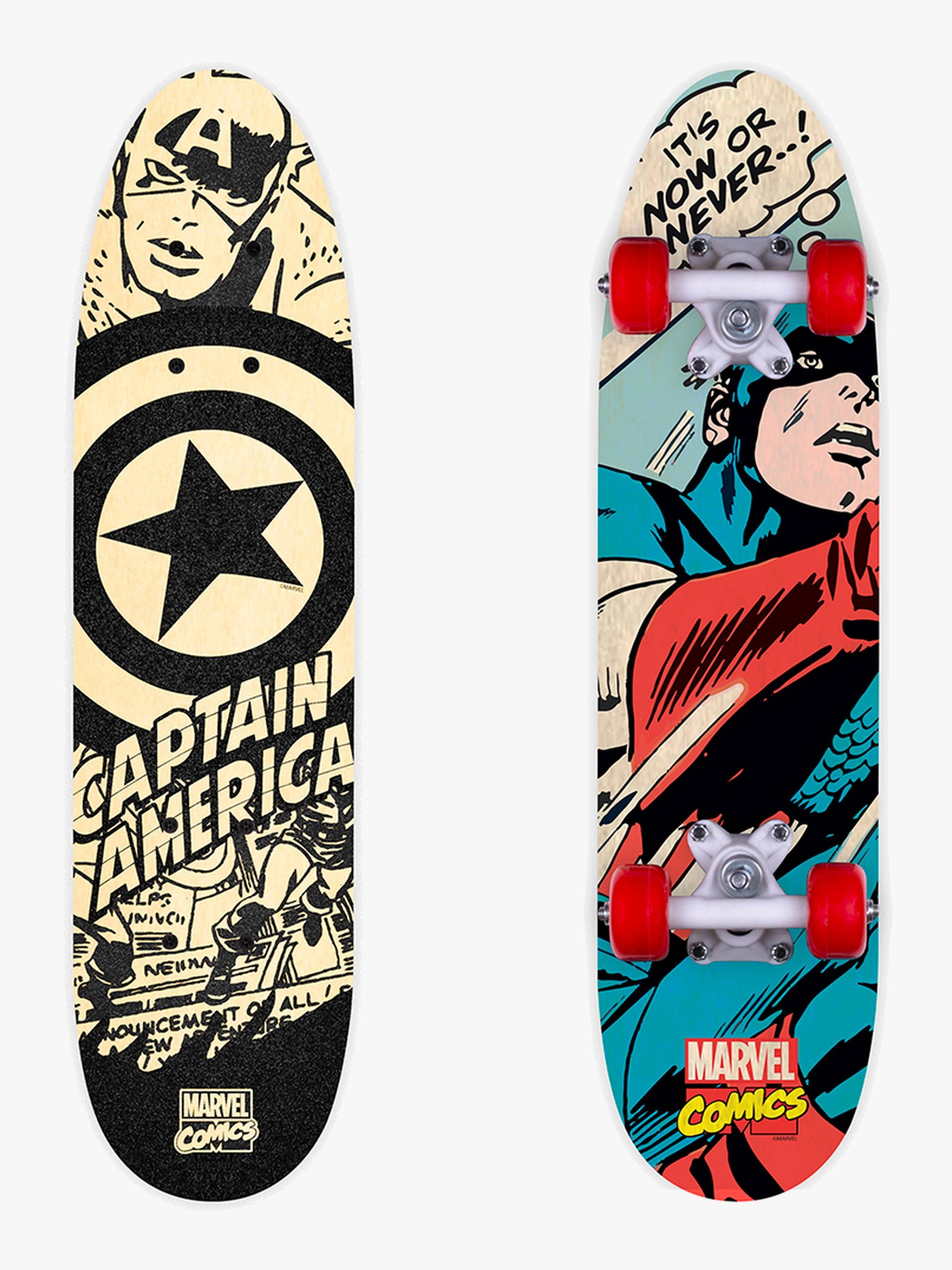 Marvel Captain America Wooden Skeittilauta