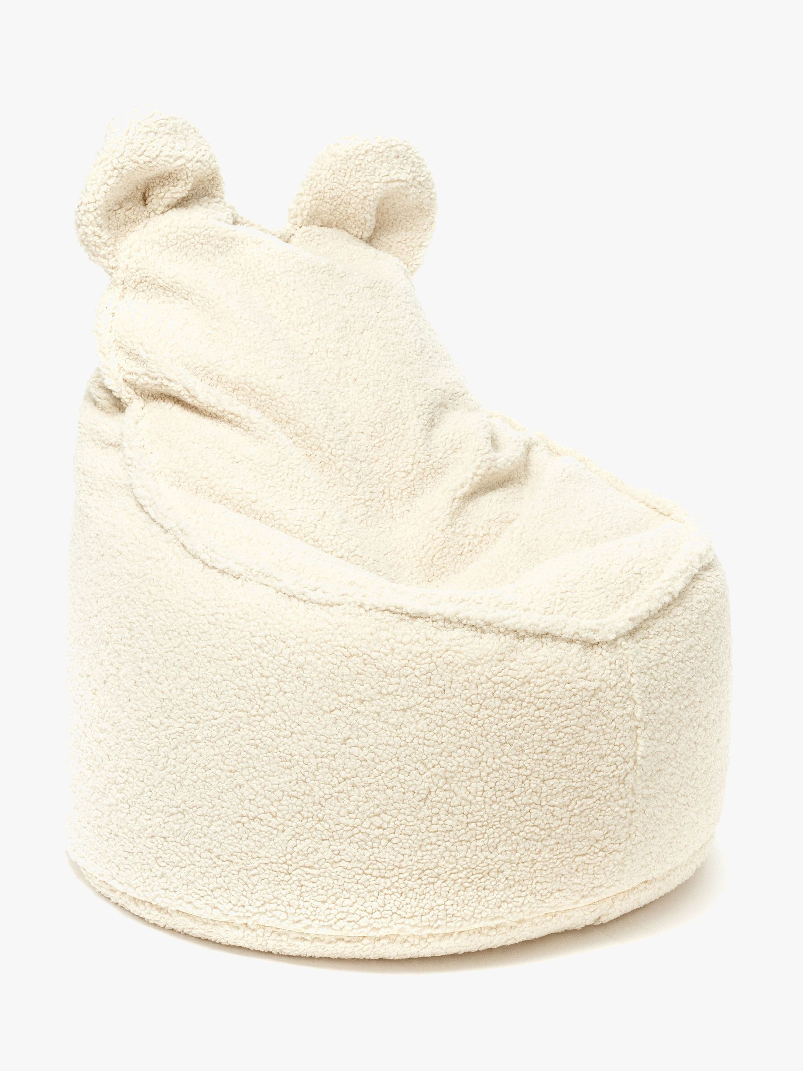 Furini Yogi Säkkituoli Buklee, Creme