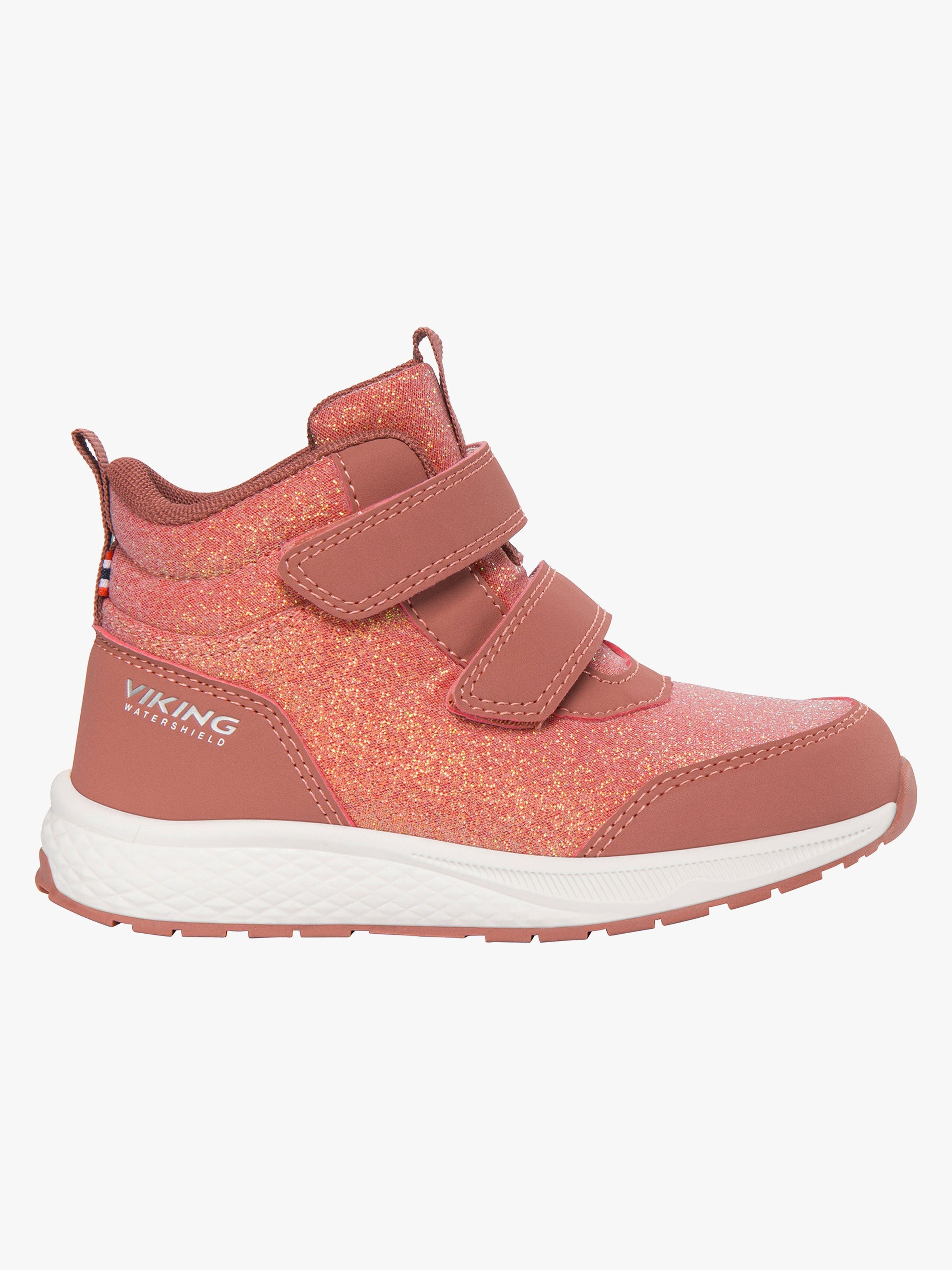 Viking Bouncy Glitter Mid 2V WP Lenkkarit, Pink, 35