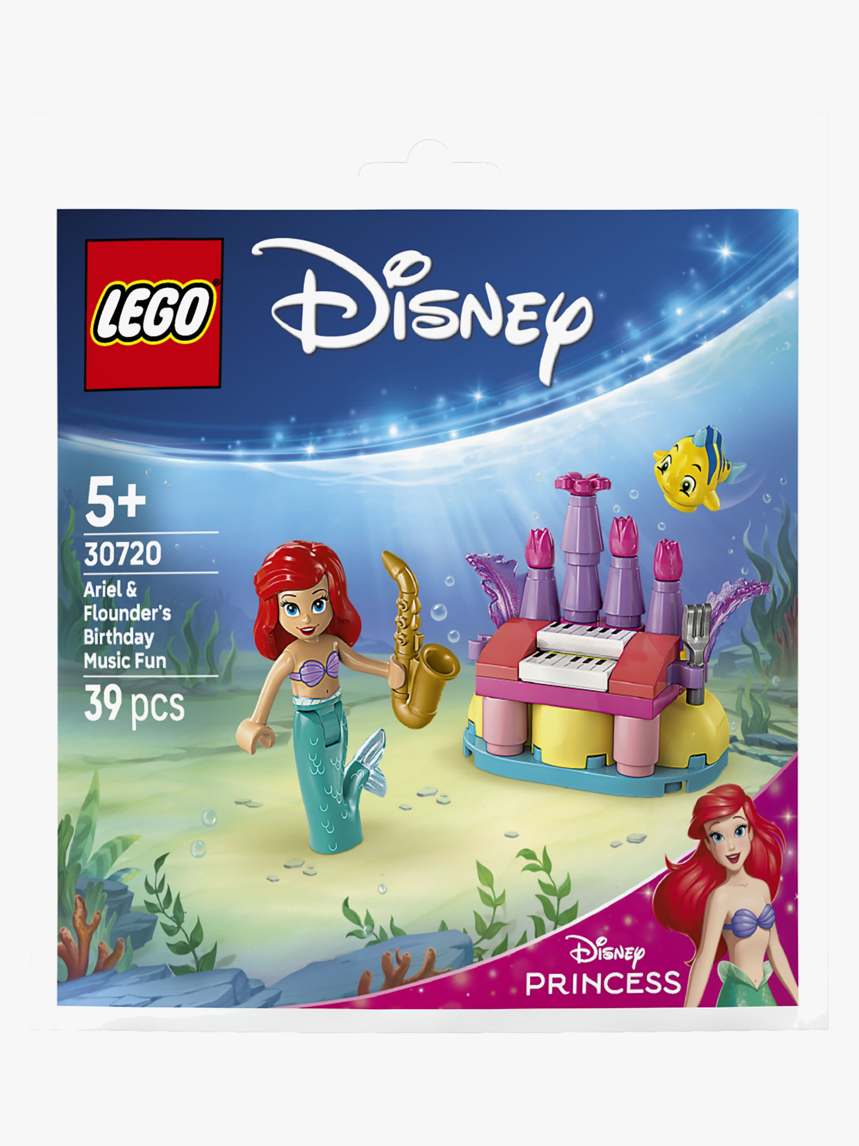 LEGO Disney Princess 30720 Arielin ja Pärskyn syntymäpäivän musiikkijamit