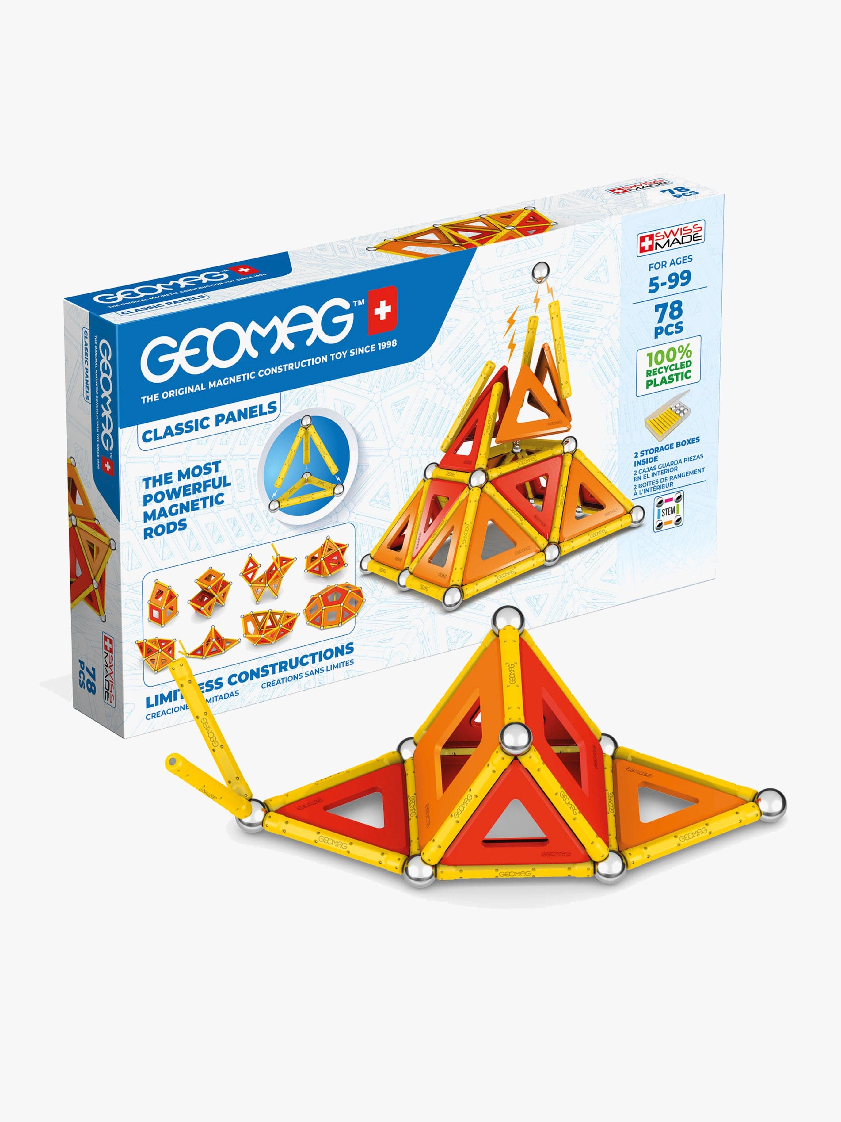 Geomag Rakennussarja Classic Panels 78 Osaa