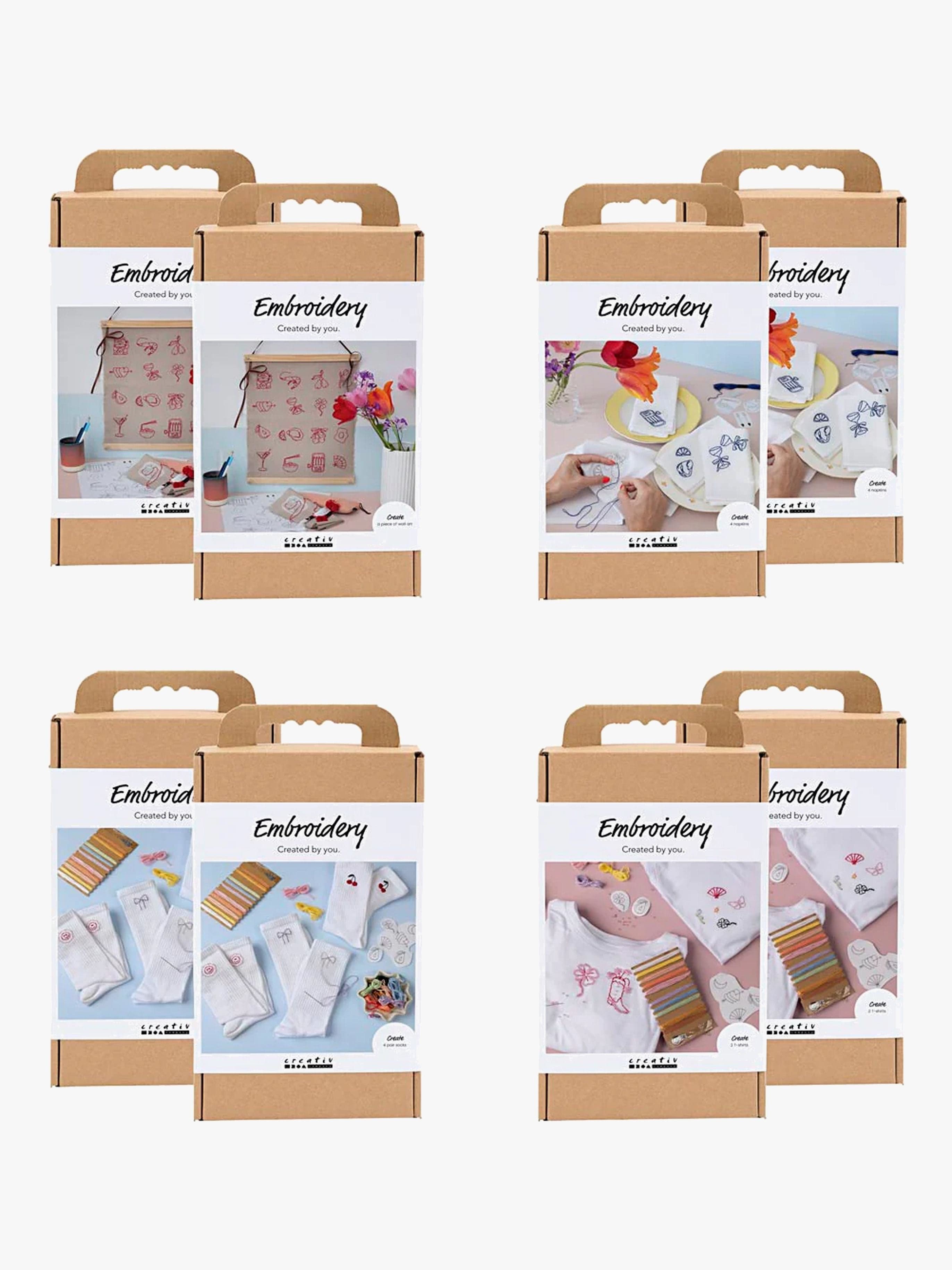 Creativ Company DIY-setti Kirjailu Aloituspakkaus