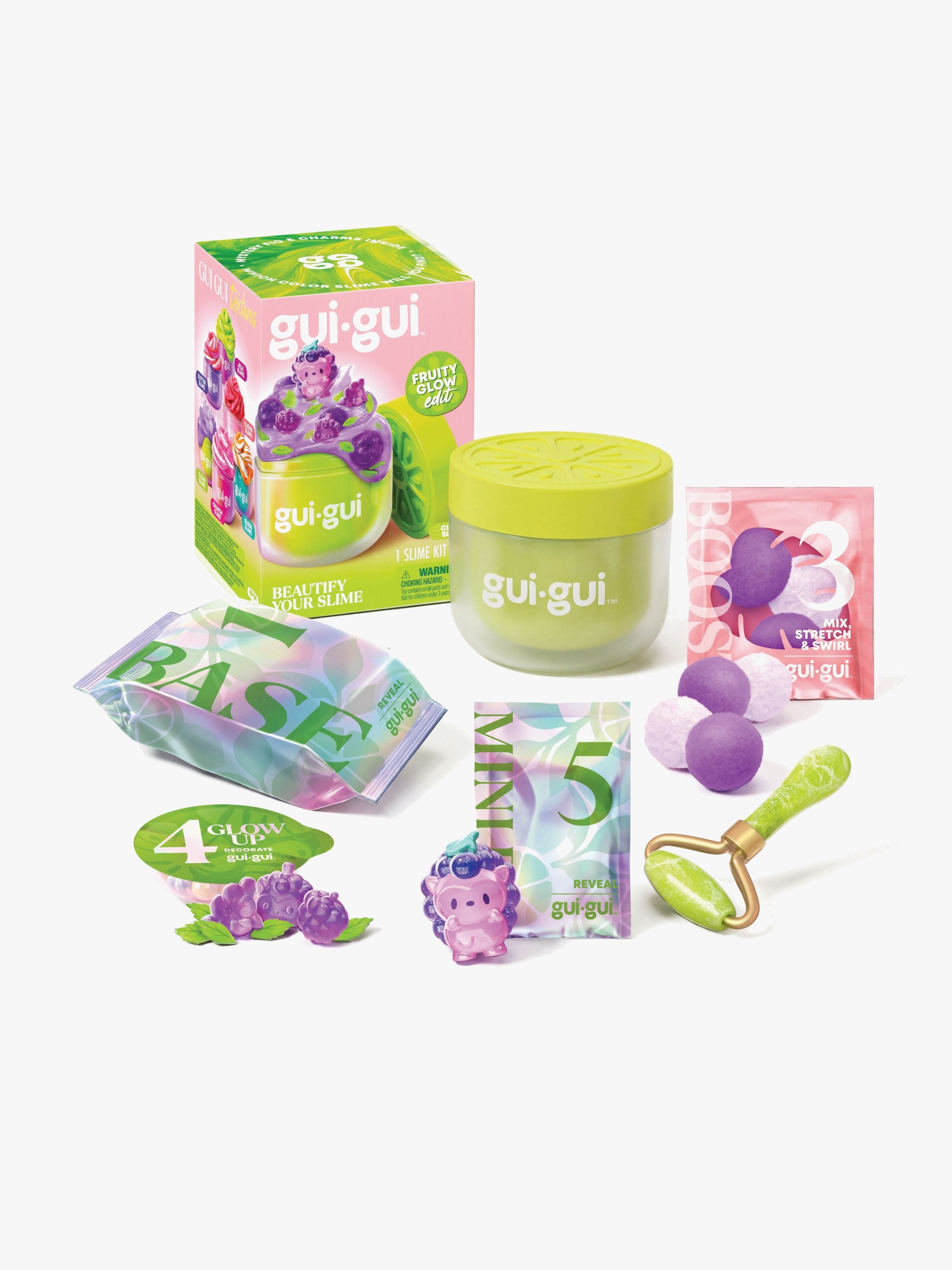 Gui Gui Rakennemassa Fruity Glow Viinirypäle, Violetti