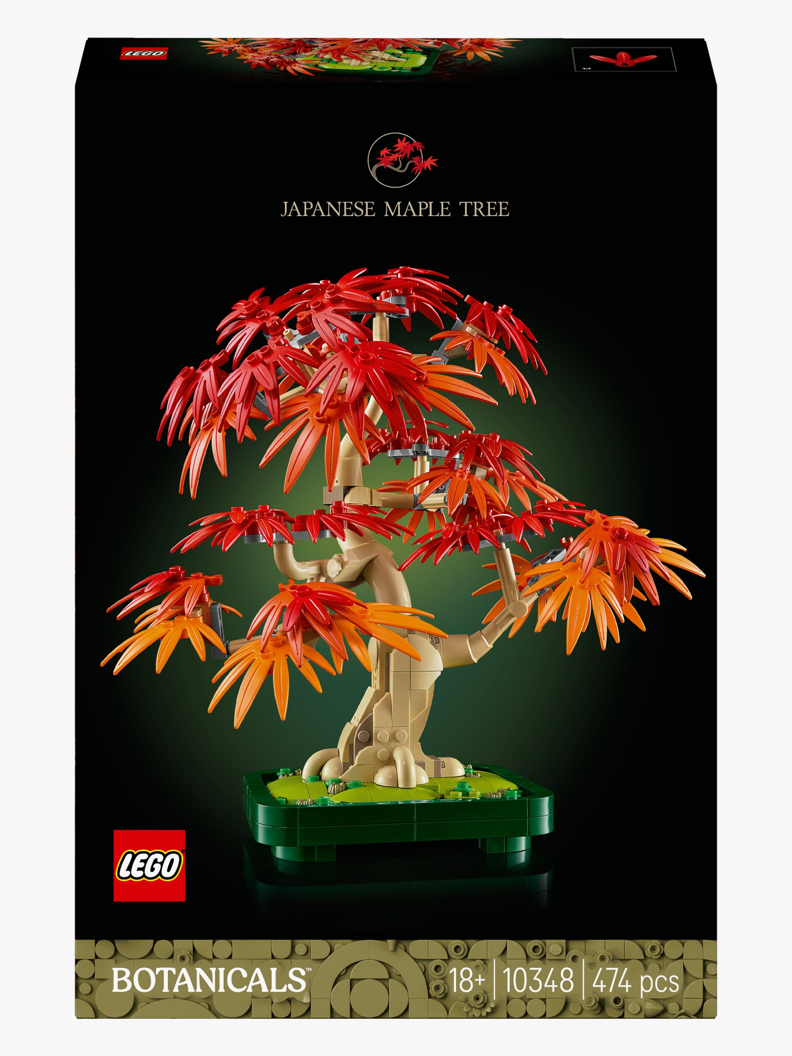 LEGO Botanicals 10348 Punalehtinen japaninvaahtera-bonsaipuu