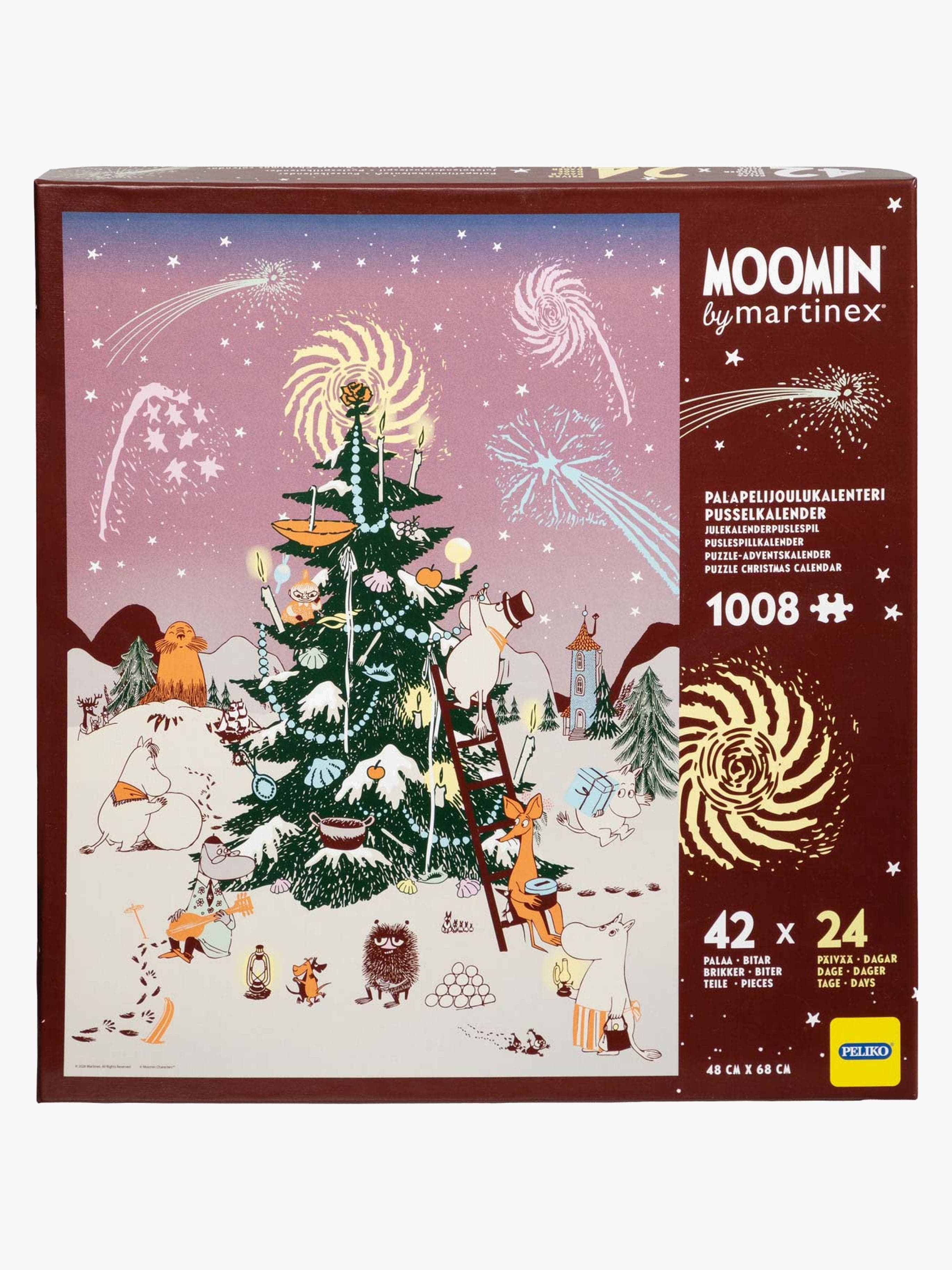 Muumi Palapelijoulukalenteri 1008 Palaa