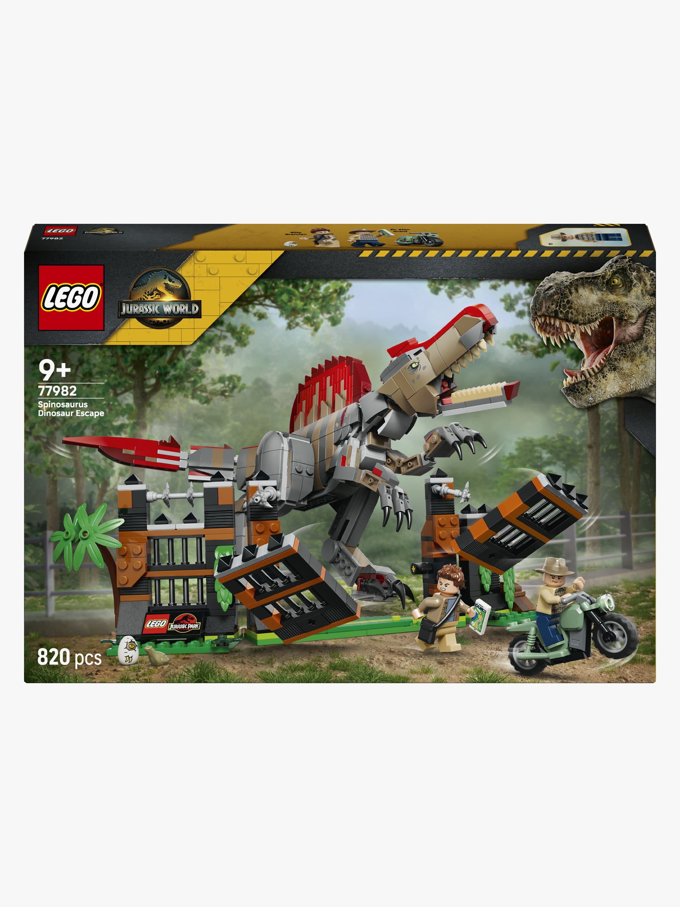 LEGO Jurassic World 77982 Spinosaurus-dinosauruksen pako