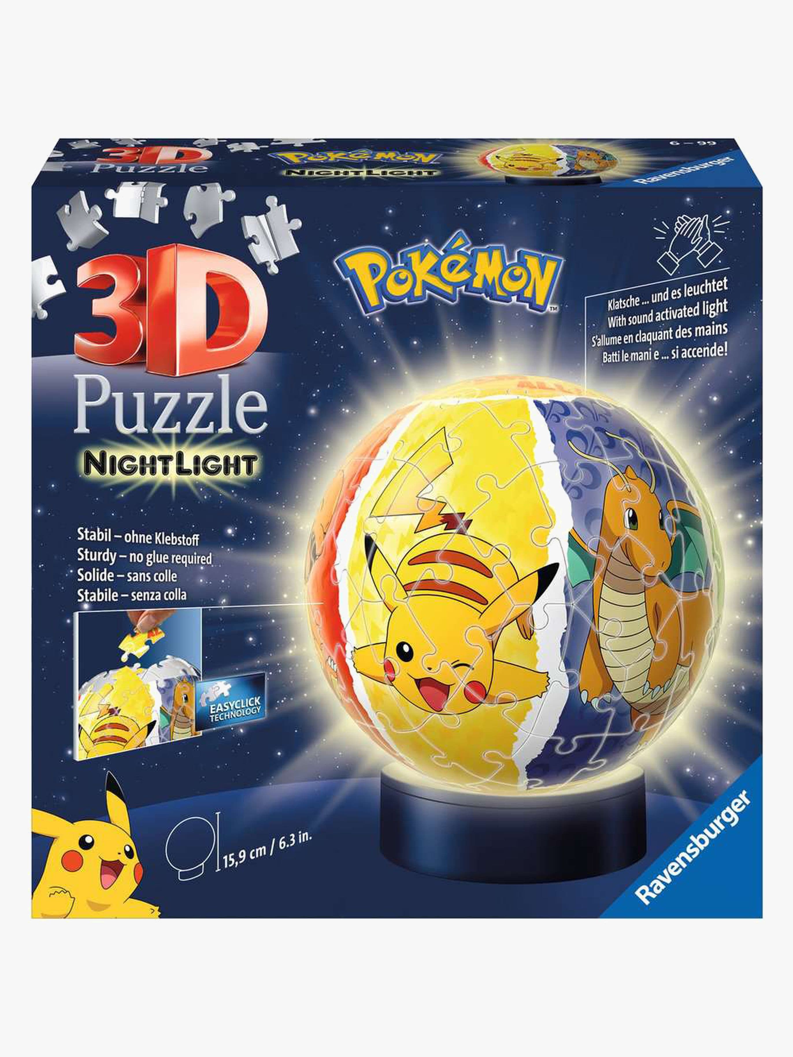 Ravensburger 3D-palapeli Pokémon Yövalo 72