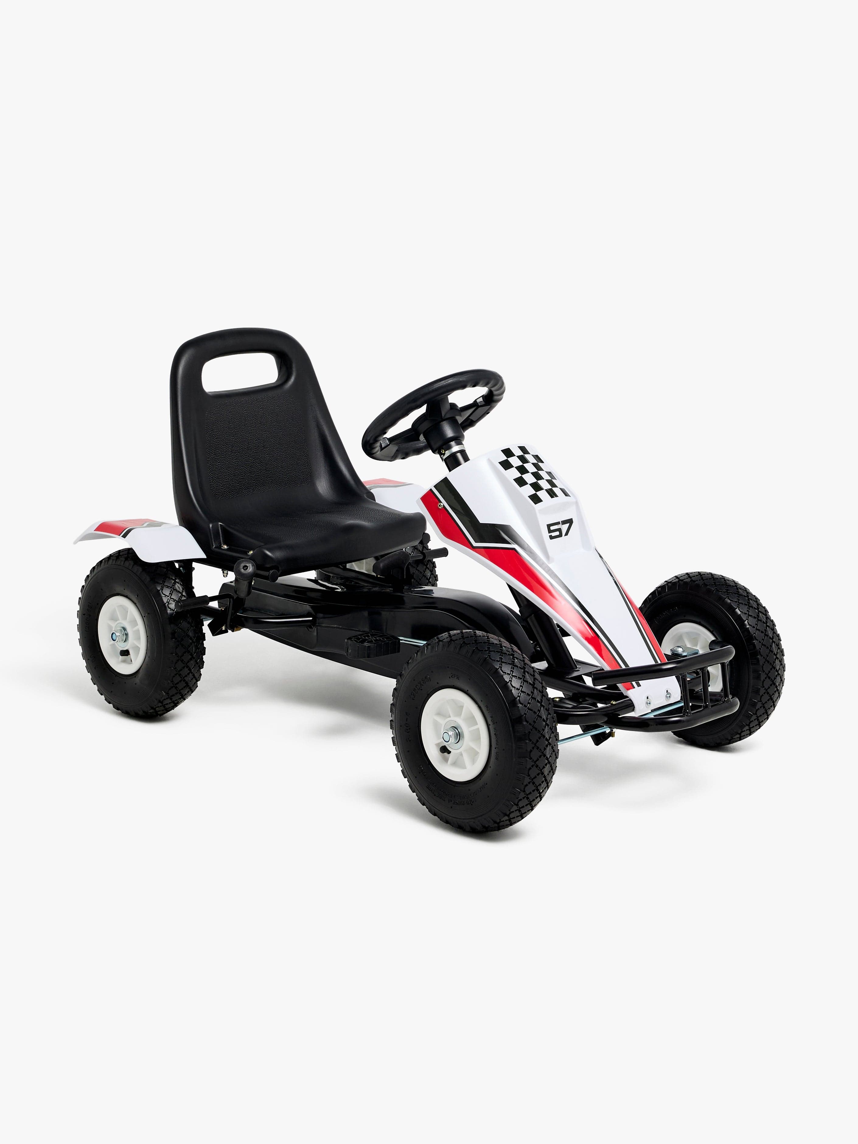 Alex's Garage Polkuauto Go-kart, Valkoinen