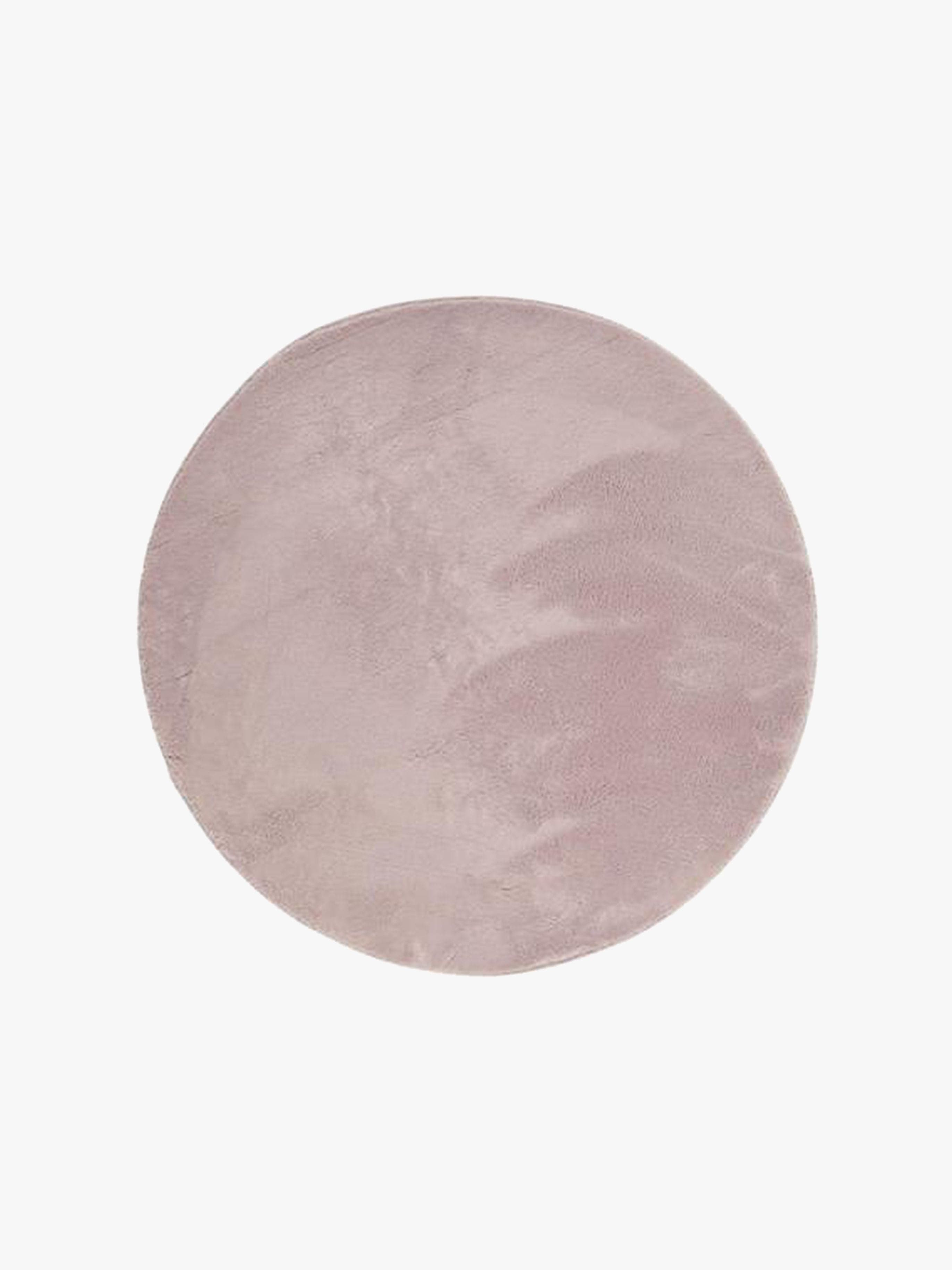 KMCarpets Matto Pyöreä 120, Soft Dusty Pink